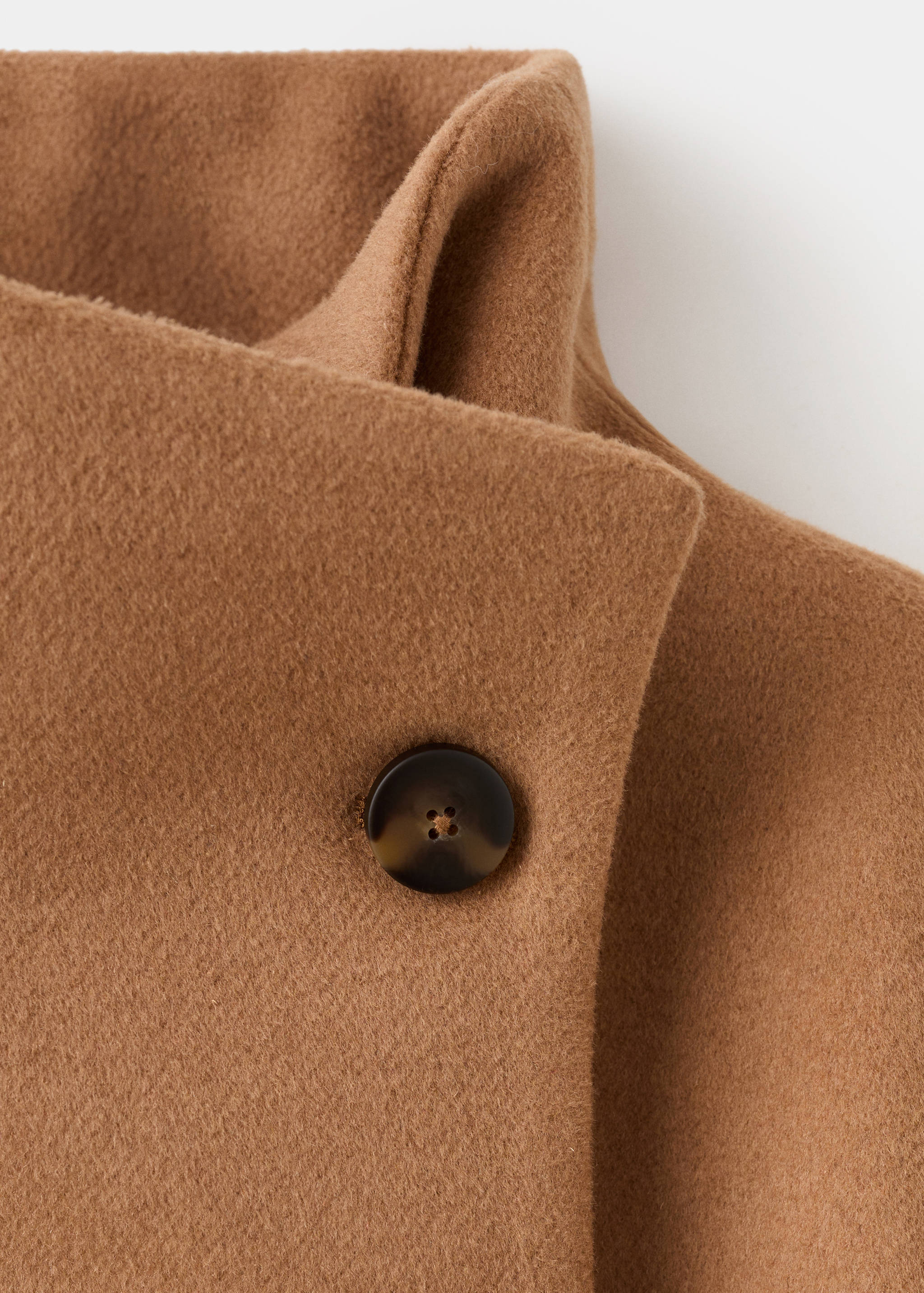 Wool-blend funnel-neck coat - Details of the article 8