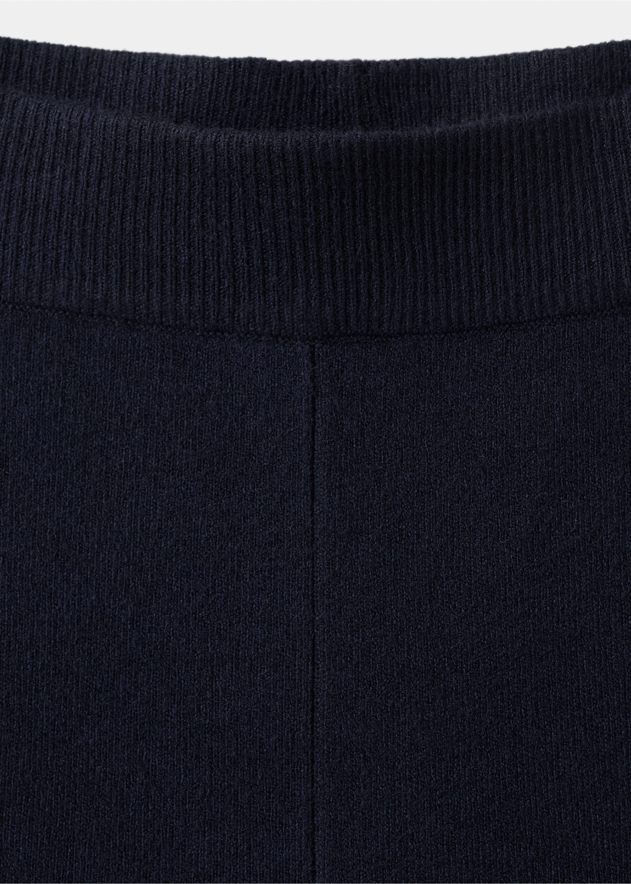 Contrast stripe straight trousers - Details of the article 8, Navy. Ref: 27081274-00.