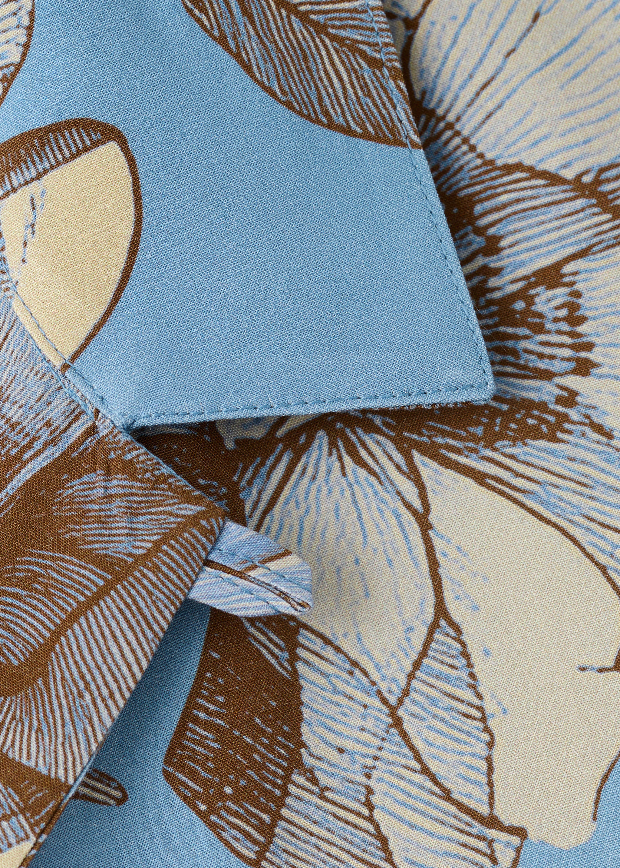 Short sleeve fluid shirt - Details of the article 8