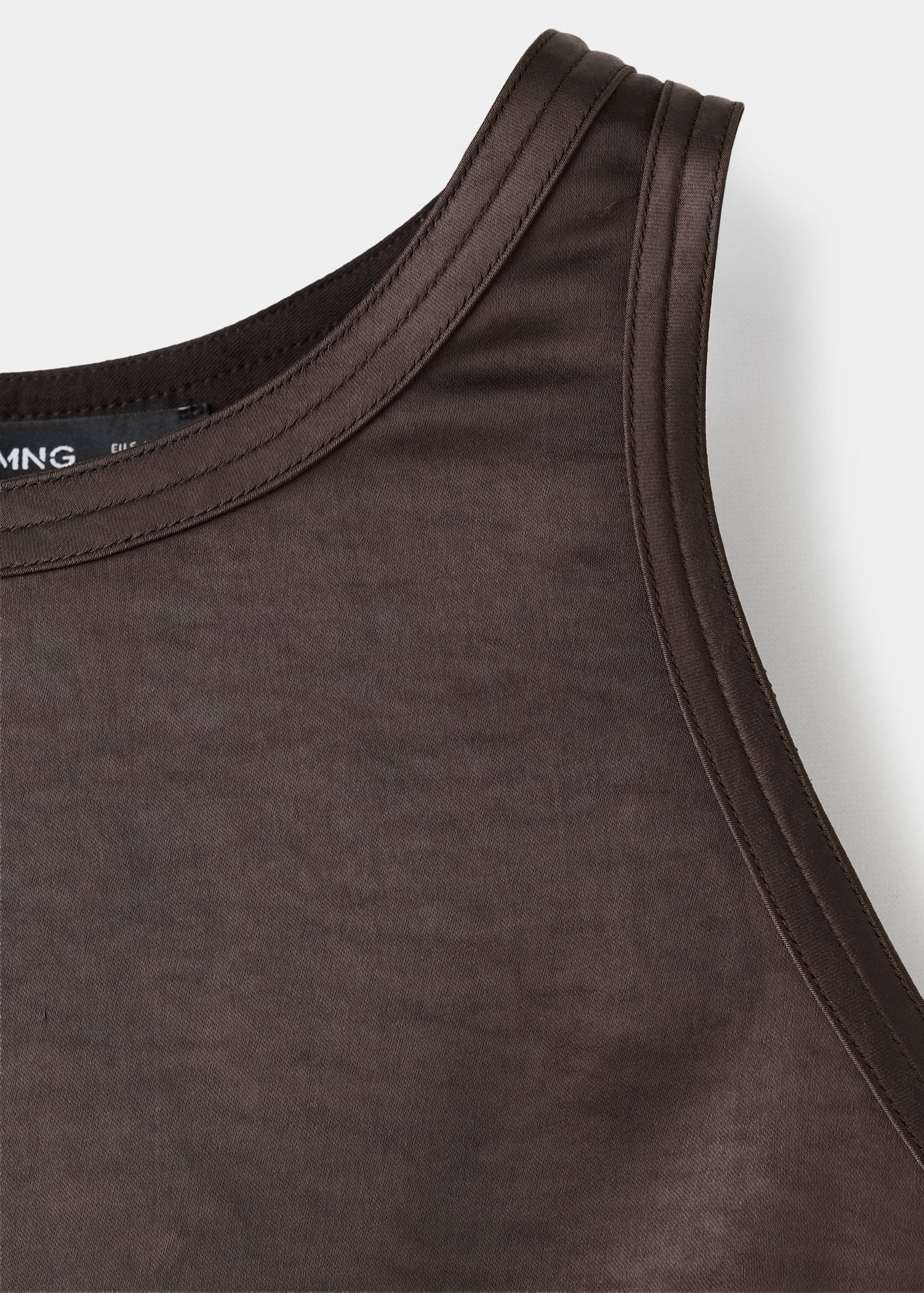 Robe évasée fronce latérale - Détail de l'article 0