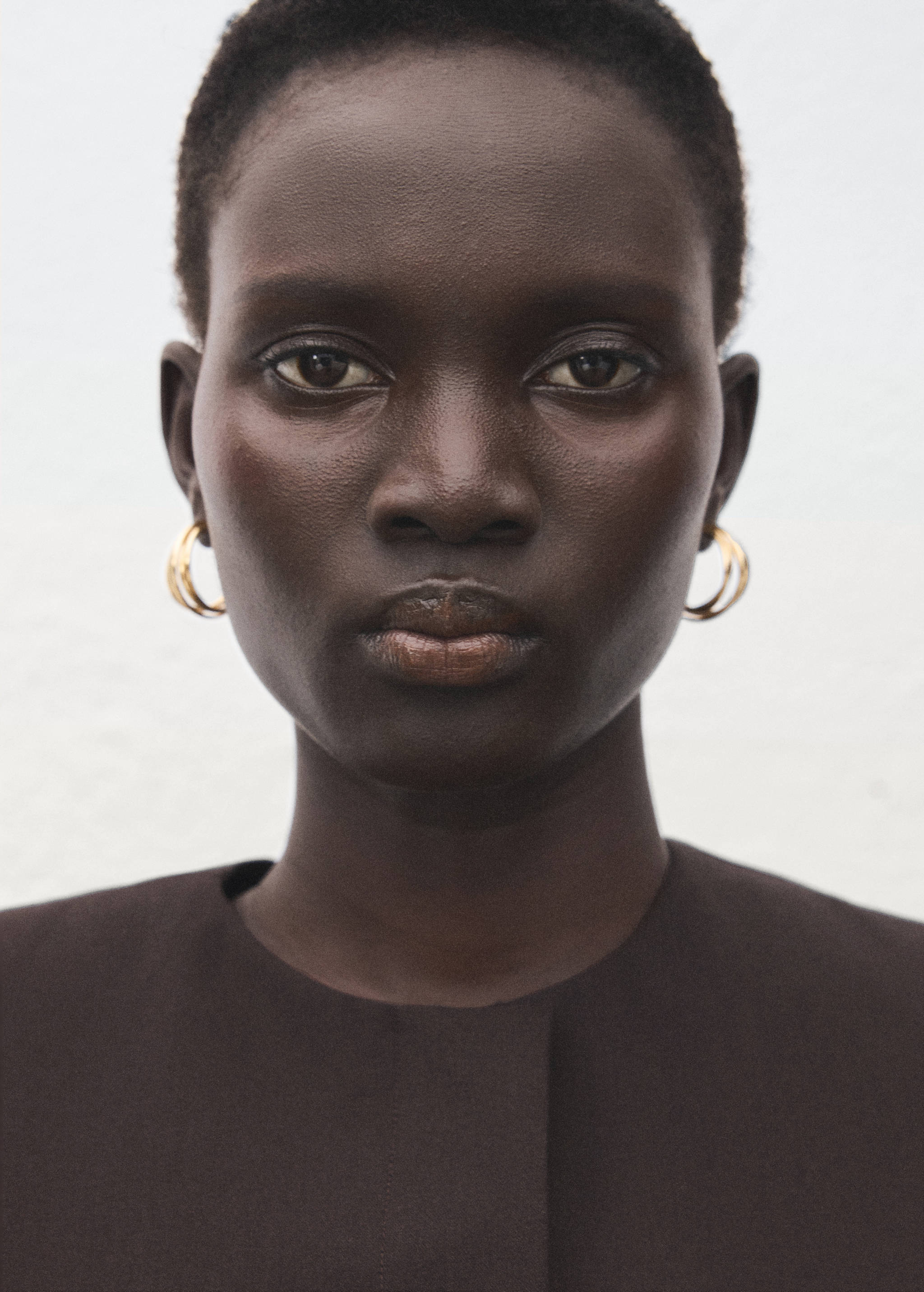 Top court en laine mélangée - Détail de l'article 1