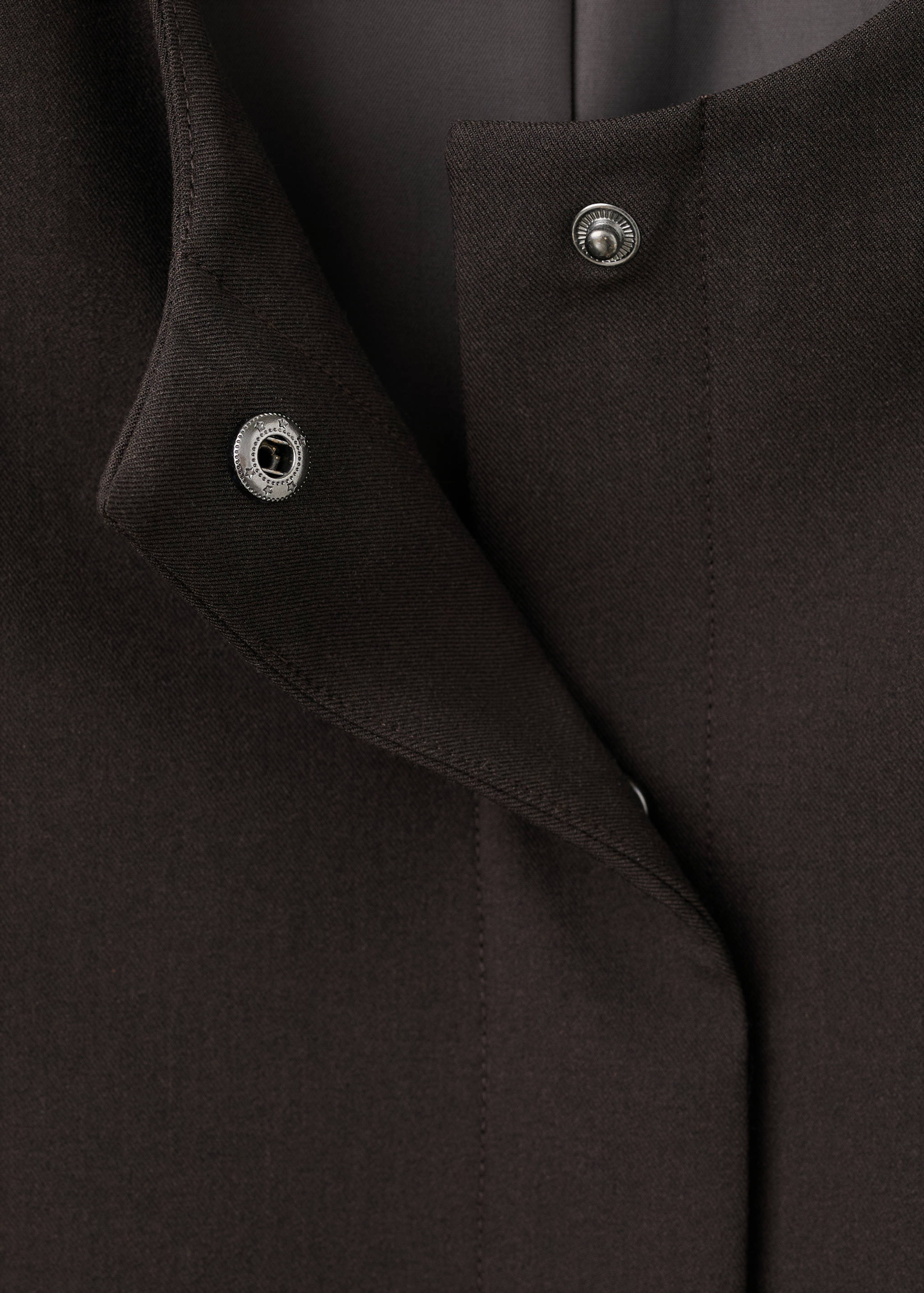 Top court en laine mélangée - Détail de l'article 8