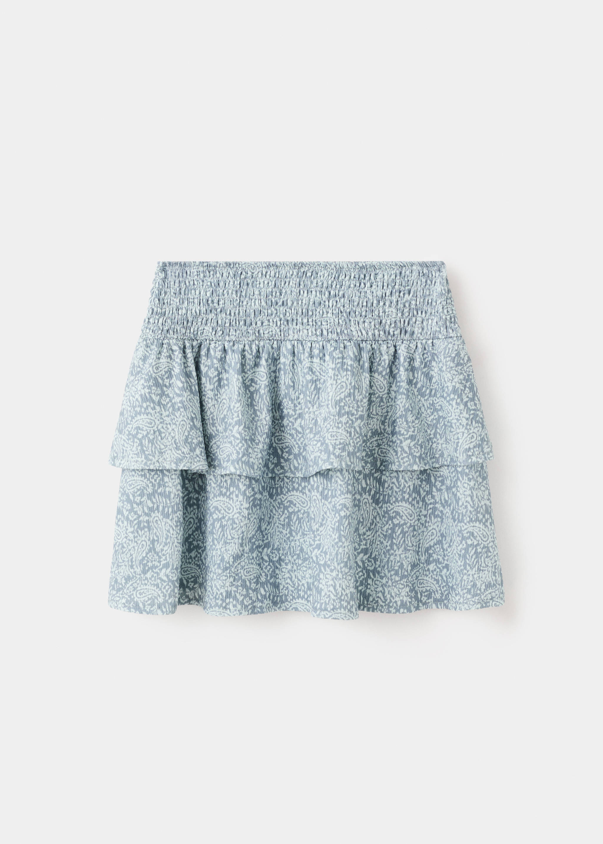 Falda volantes estampada - Artículo sin modelo