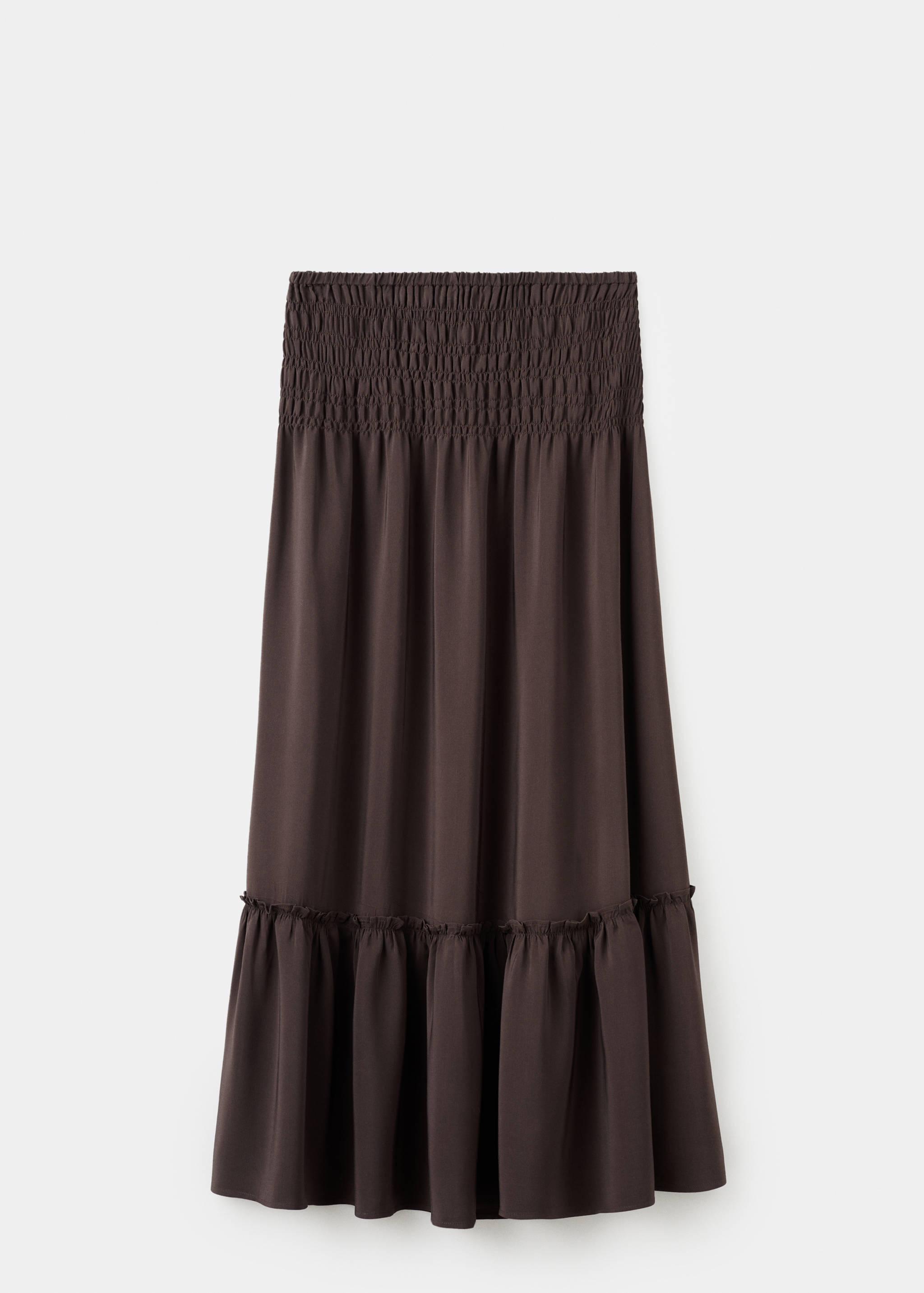 Long gathered panel skirt - Article without model