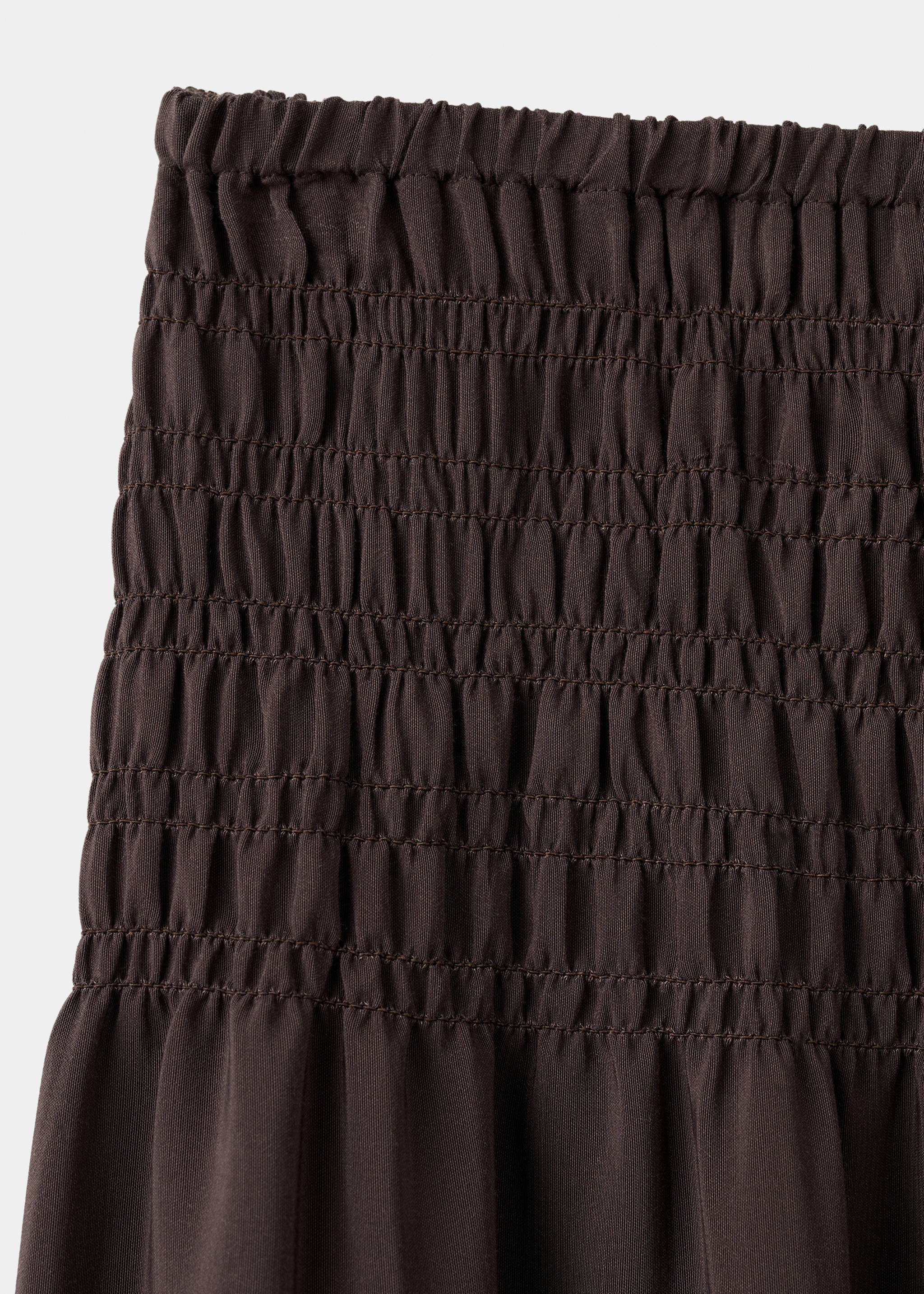 Long gathered panel skirt - Details of the article 8