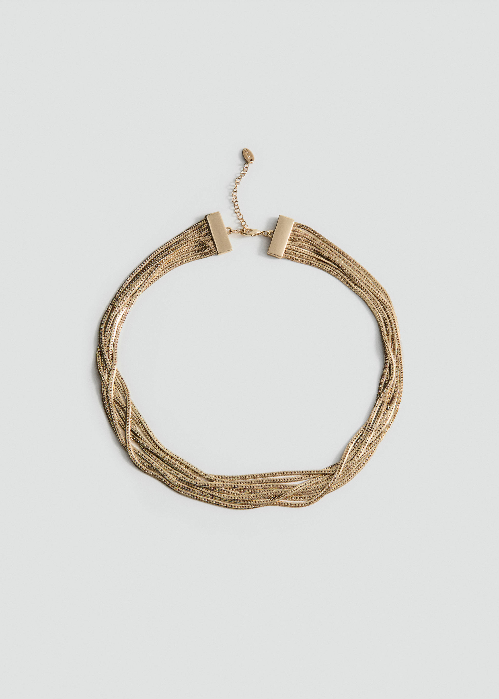 Vattenfall halsband - Artikel utan modell, Guld. Ref: 27081291-00.