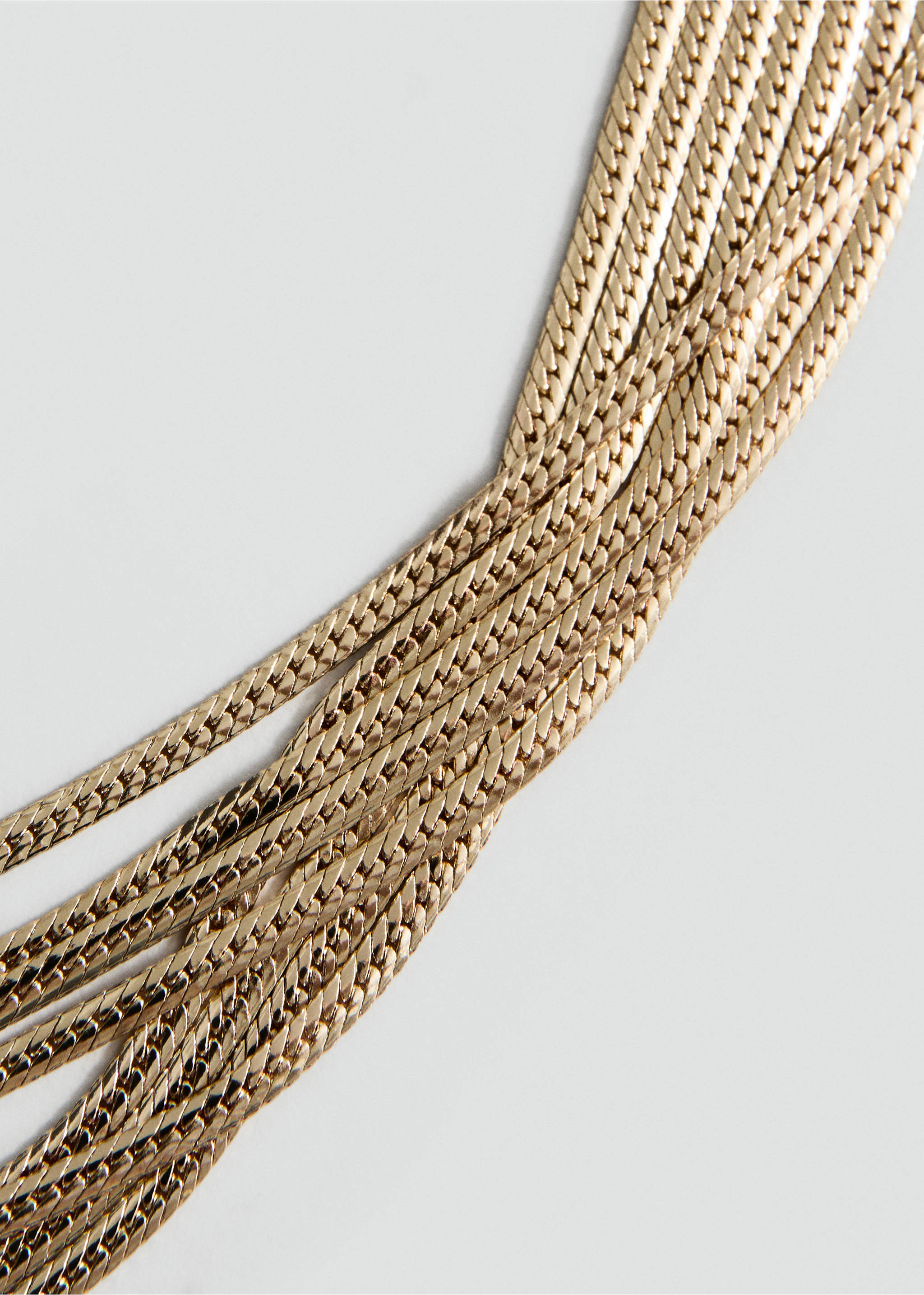 Vattenfall halsband - Bild av mittparti, Guld. Ref: 27081291-00.