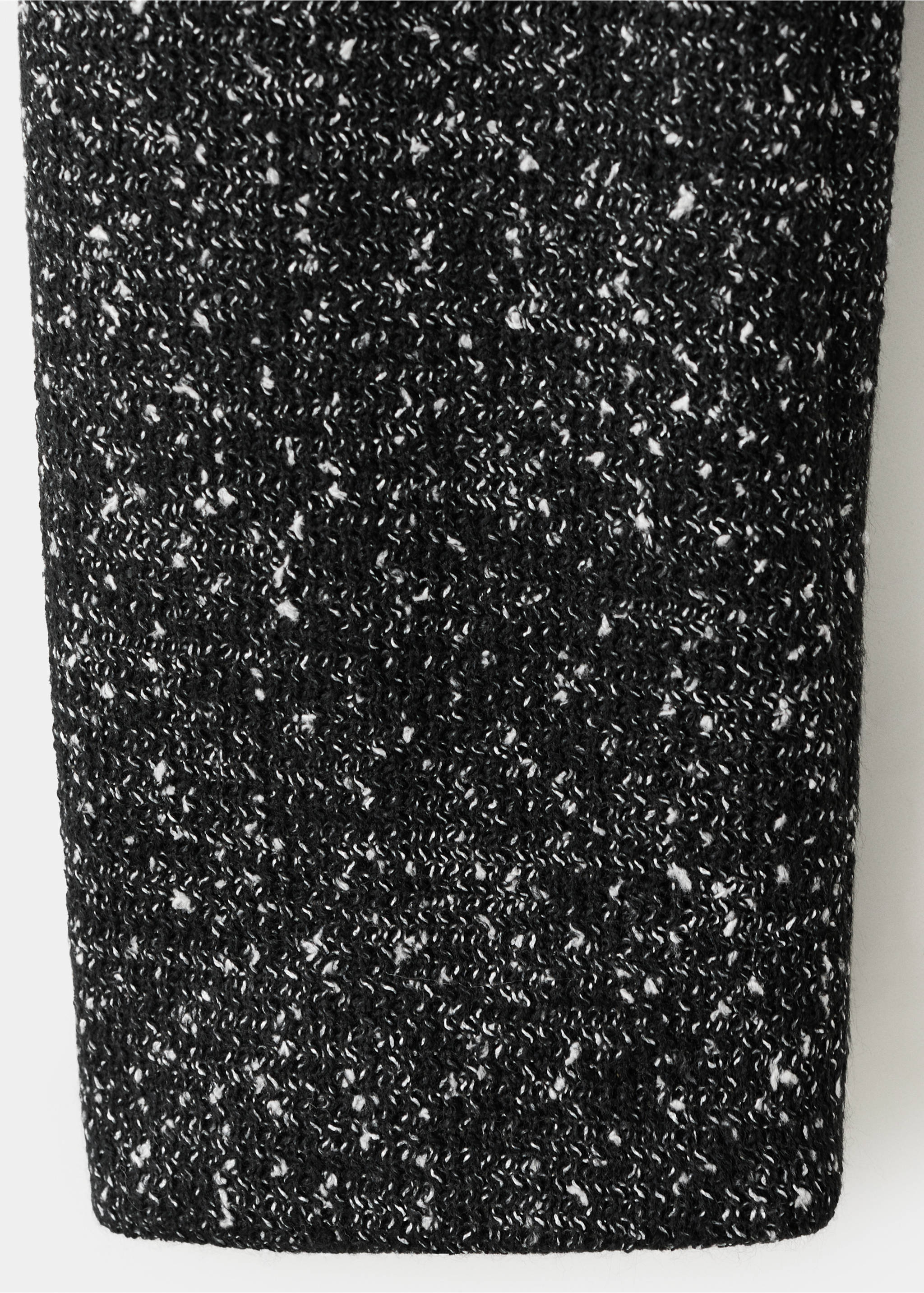 斑点棉质混纺夹克 - null, 黑色. Ref: 27081293-00.