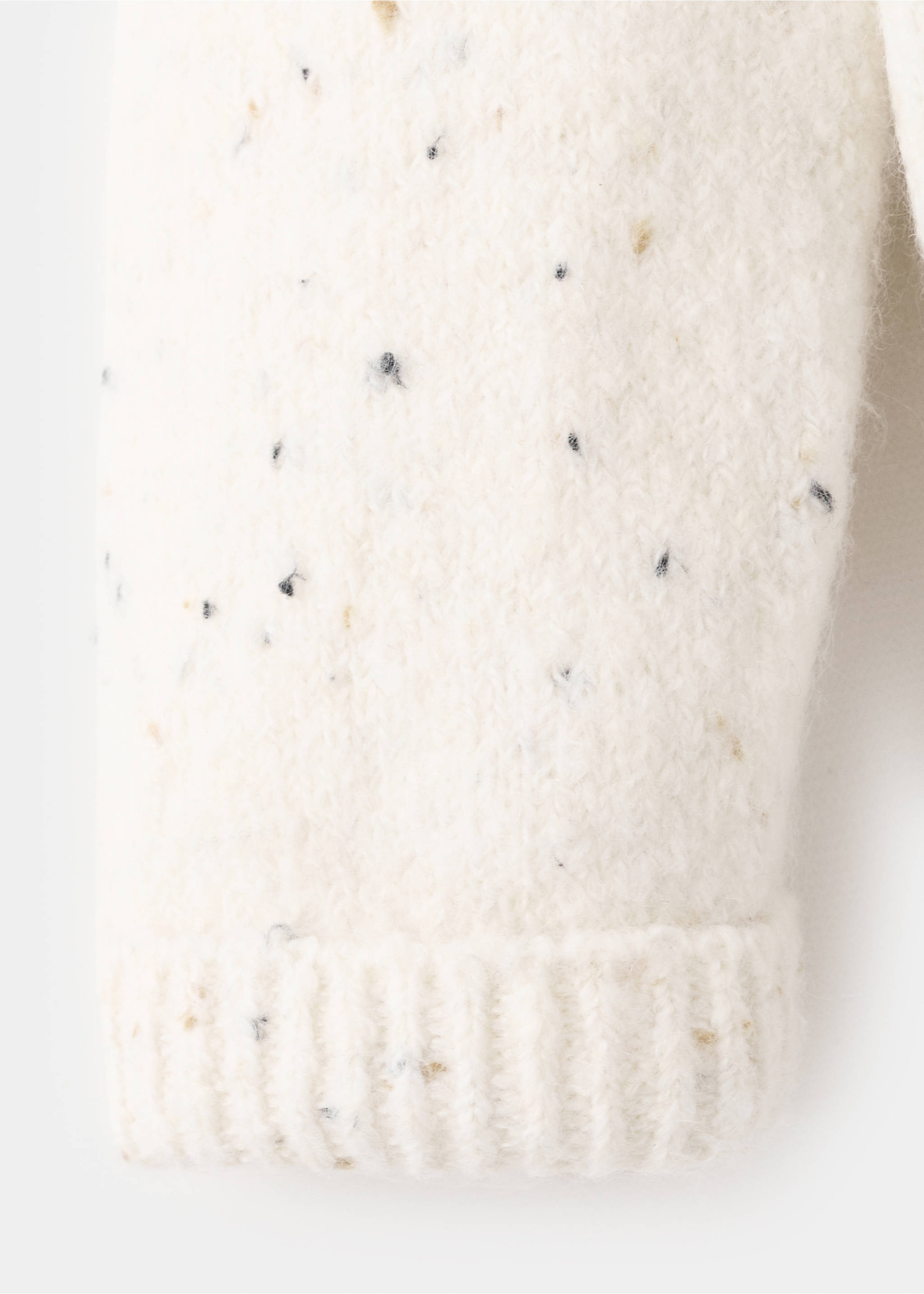 Stickad kofta med mönster - Detaljer om artikeln 8, Rå. Ref: 27081294-00.