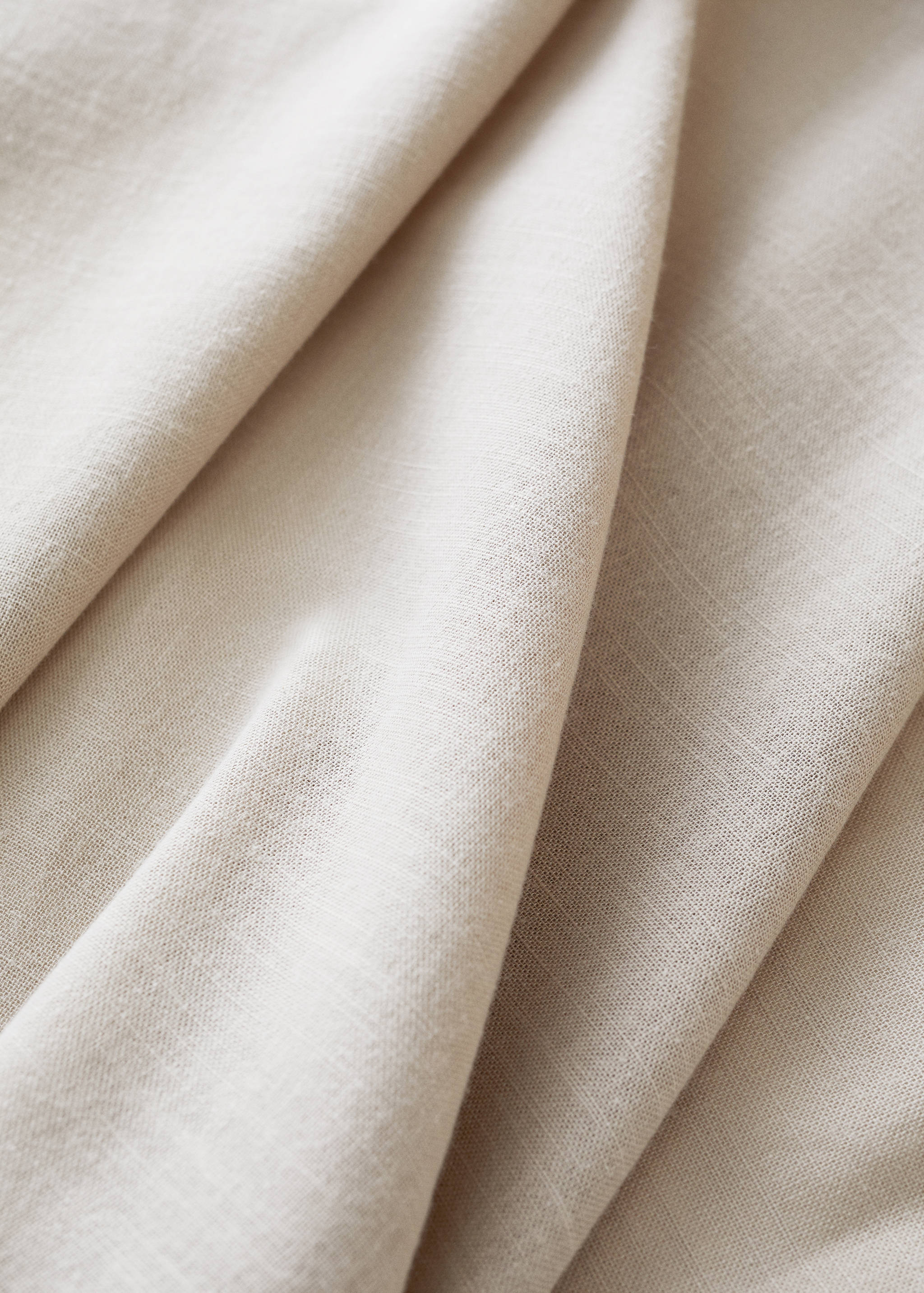 100% cotton medium-opacity curtain - Details of the article 3