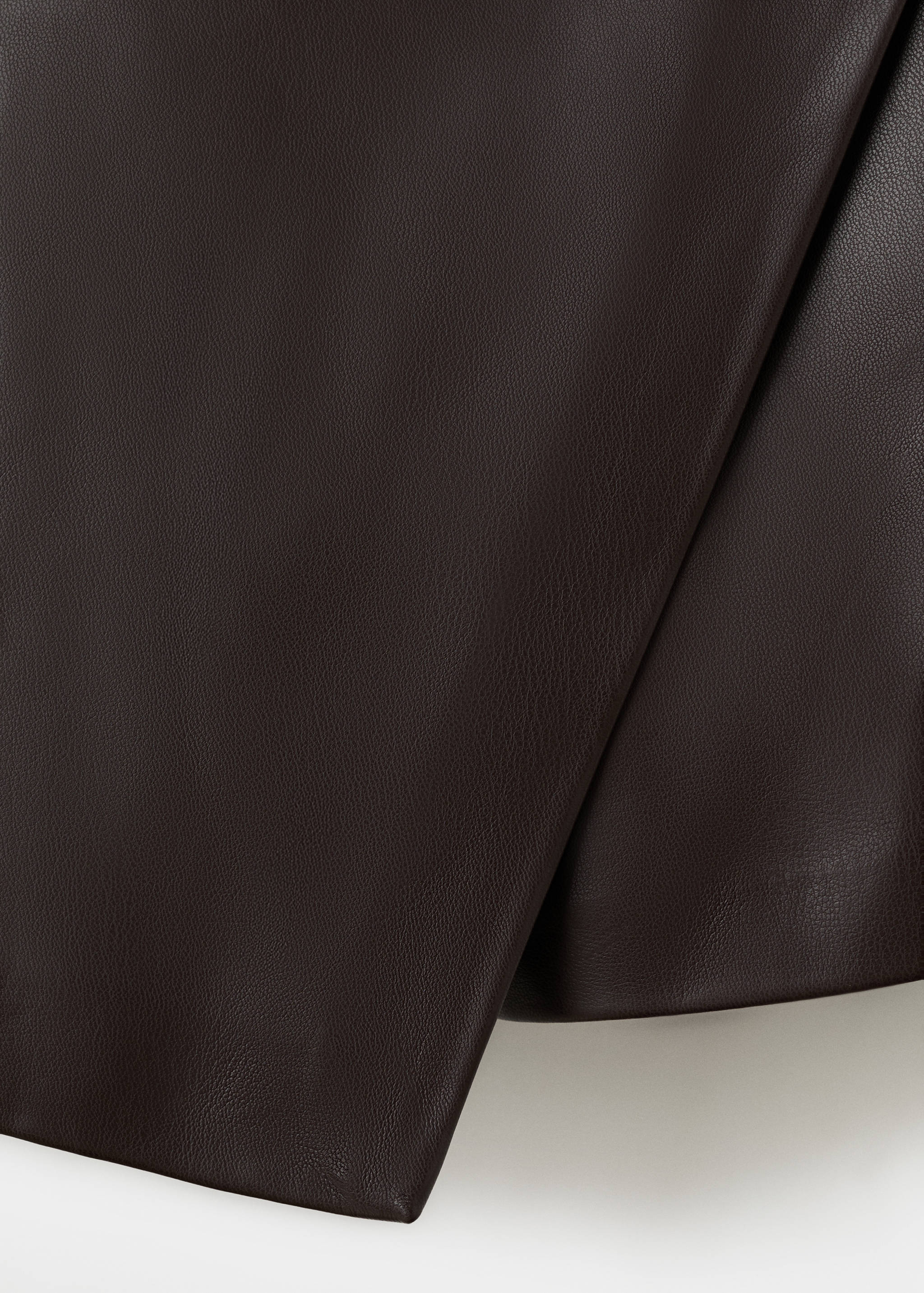 Faux-leather culottes - Details of the article 0