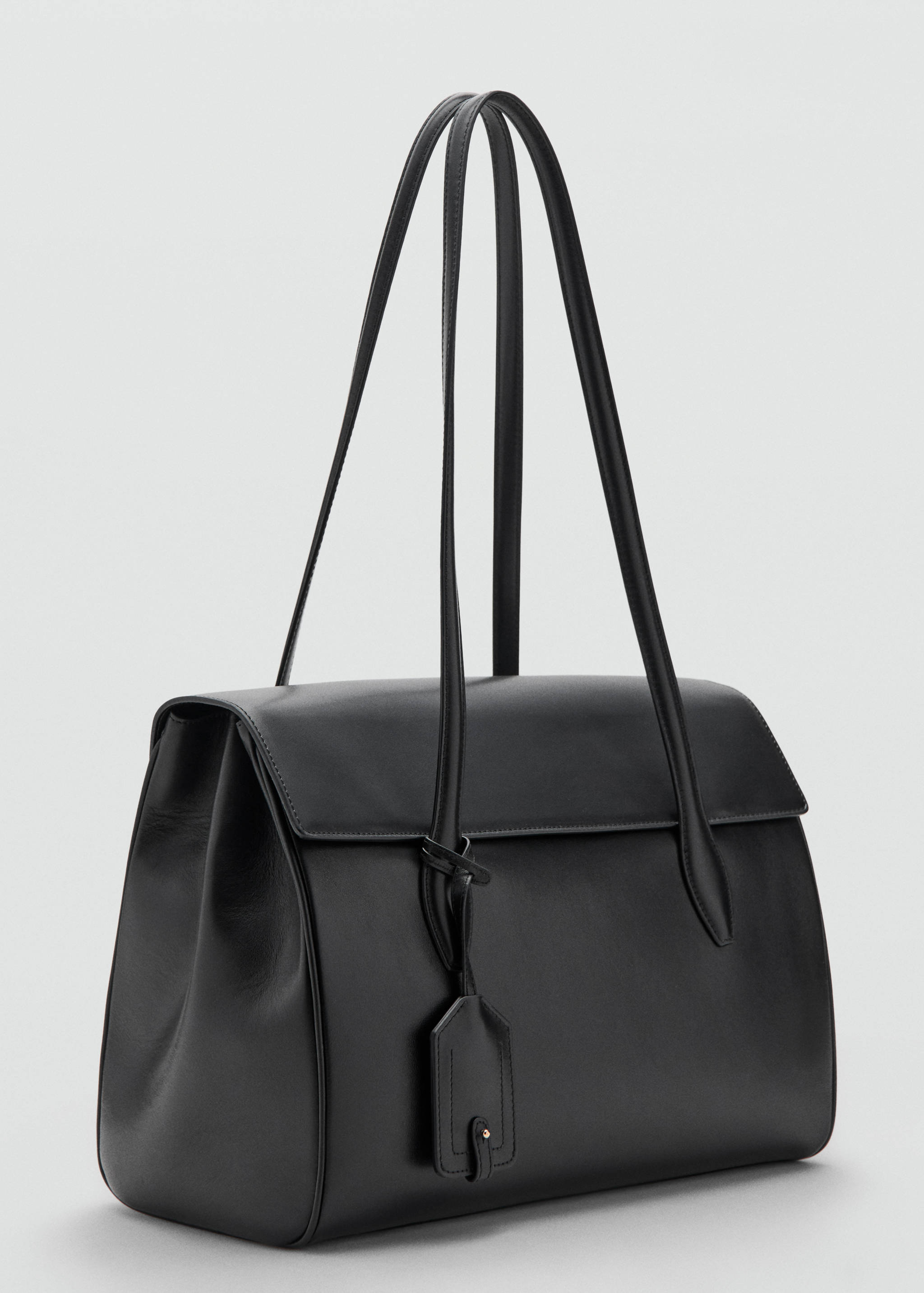 挂件皮革购物袋 - null