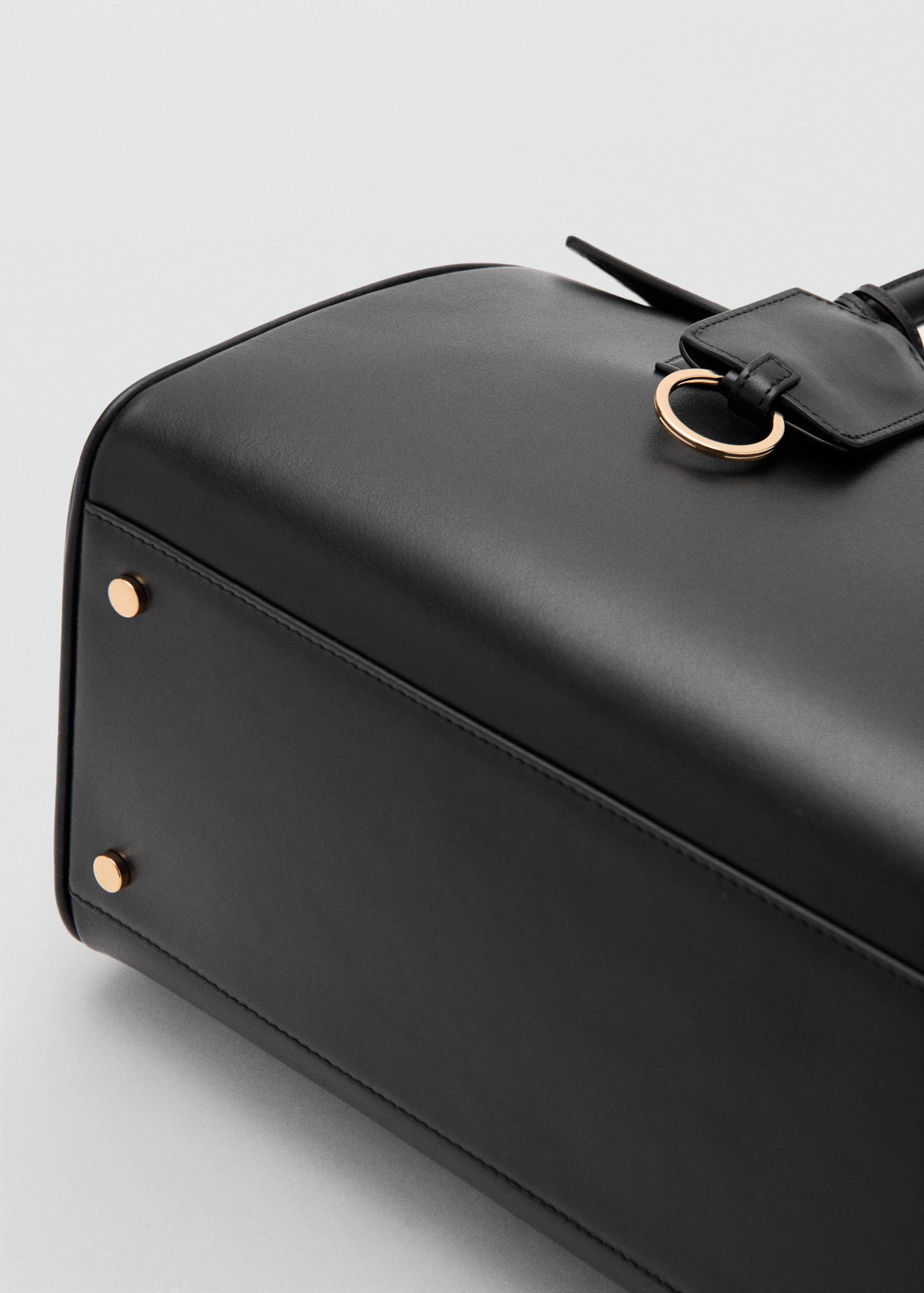 挂件皮革购物袋 - null