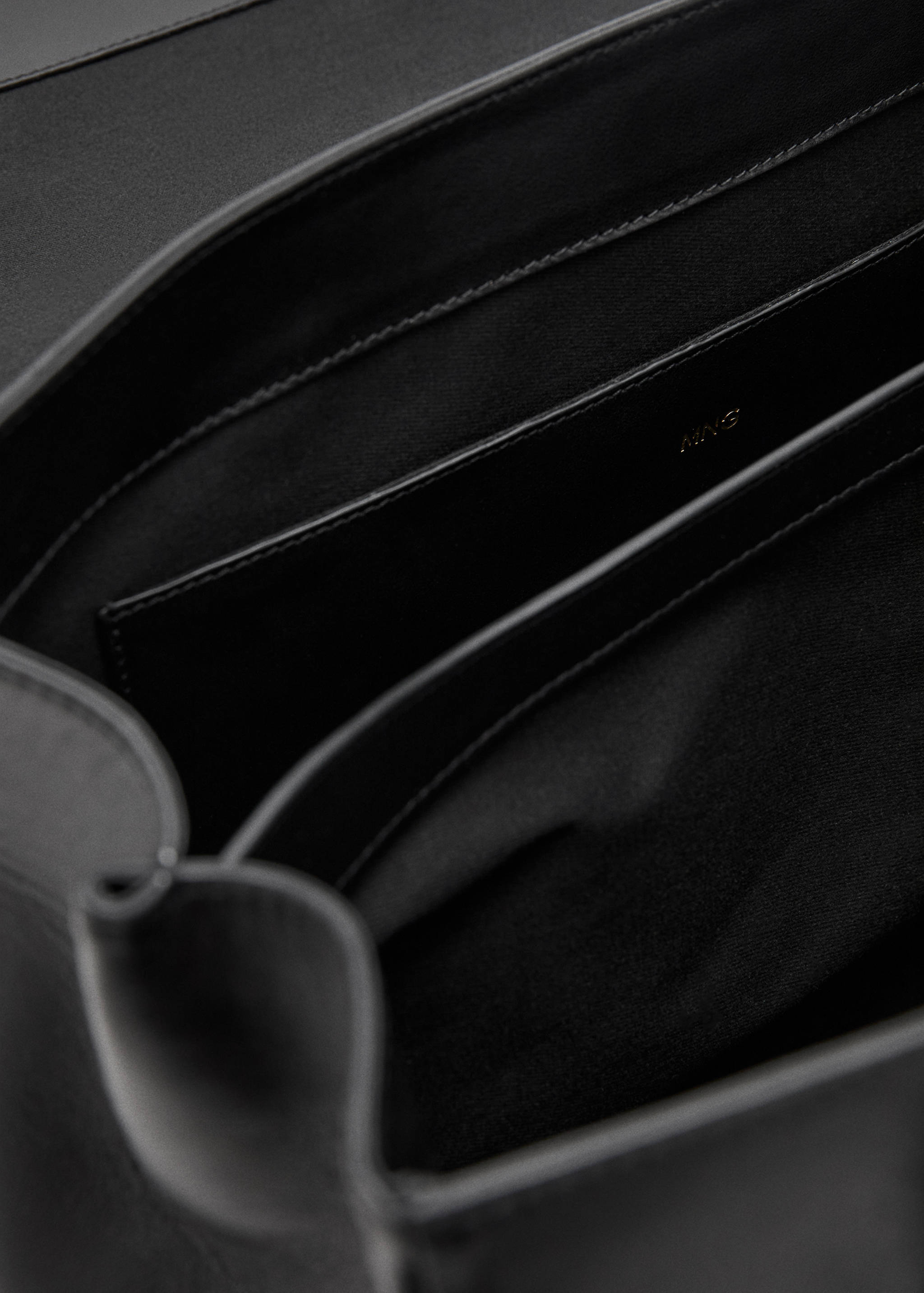 挂件皮革购物袋 - null