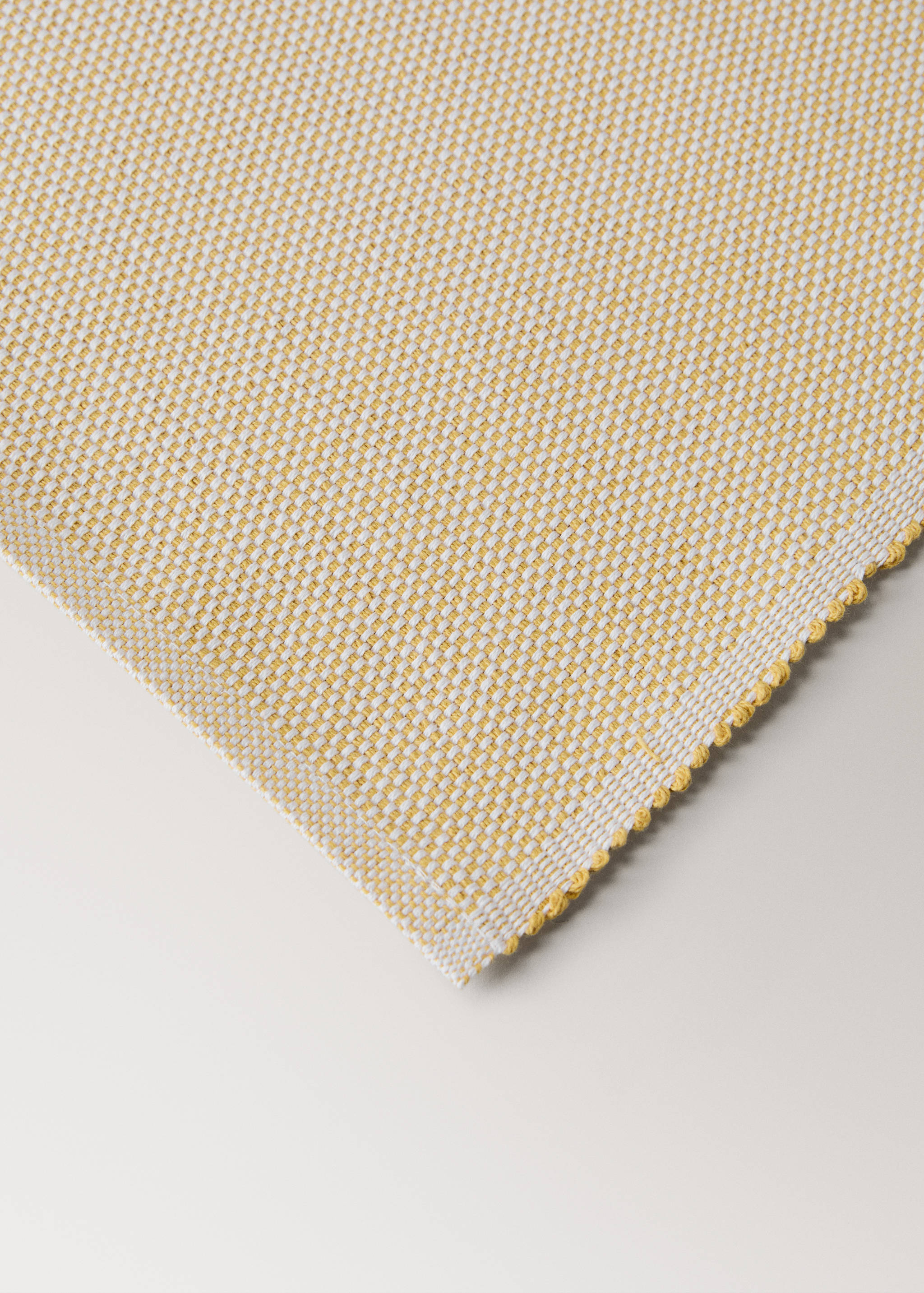 Cotton melange effect table mat - Details of the article 2