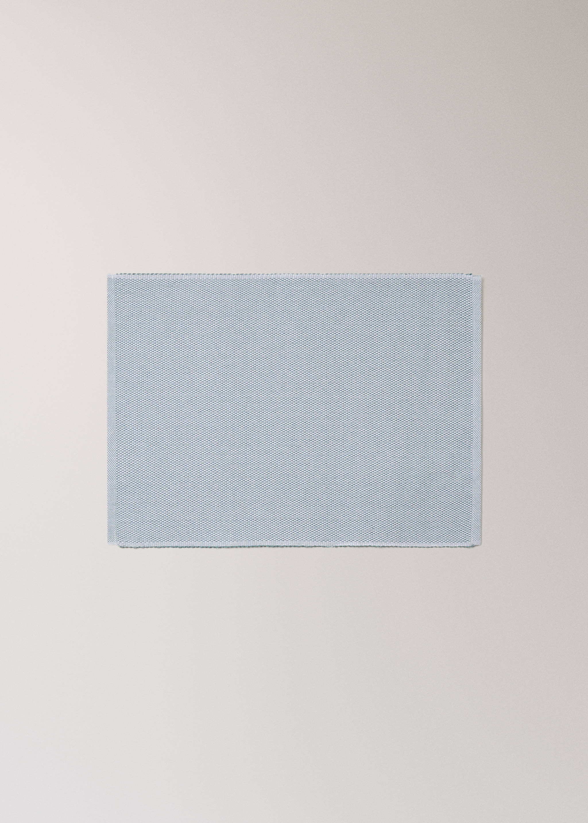 Bordsunderlägg i bomull med melerad effekt - Artikel utan modell