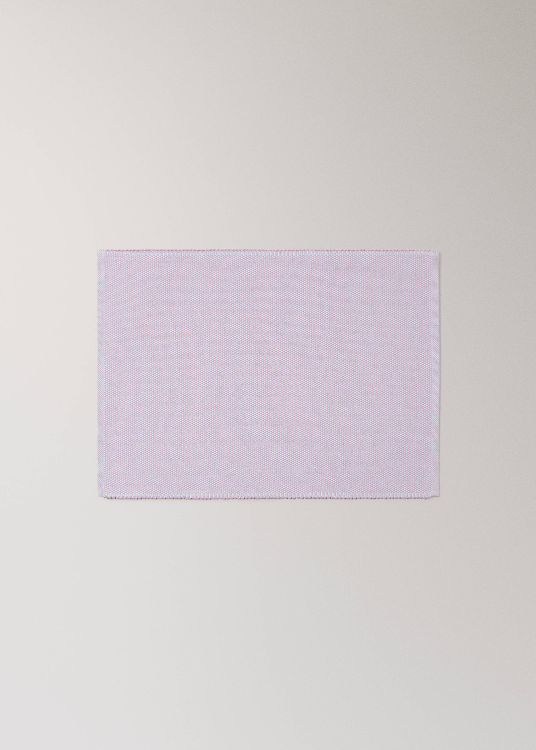 Bordsunderlägg i bomull med melerad effekt - Artikel utan modell