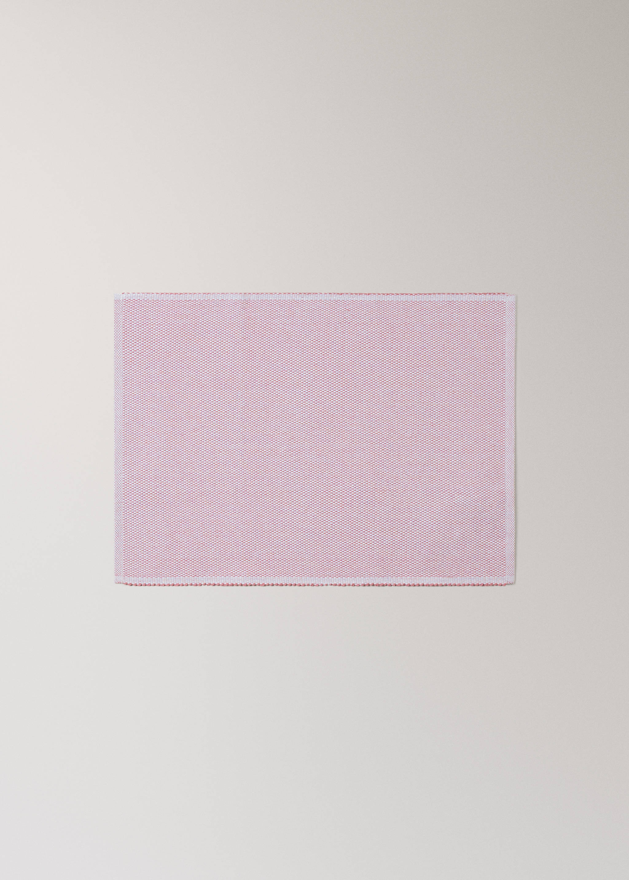 Bordsunderlägg i bomull med melerad effekt - Artikel utan modell