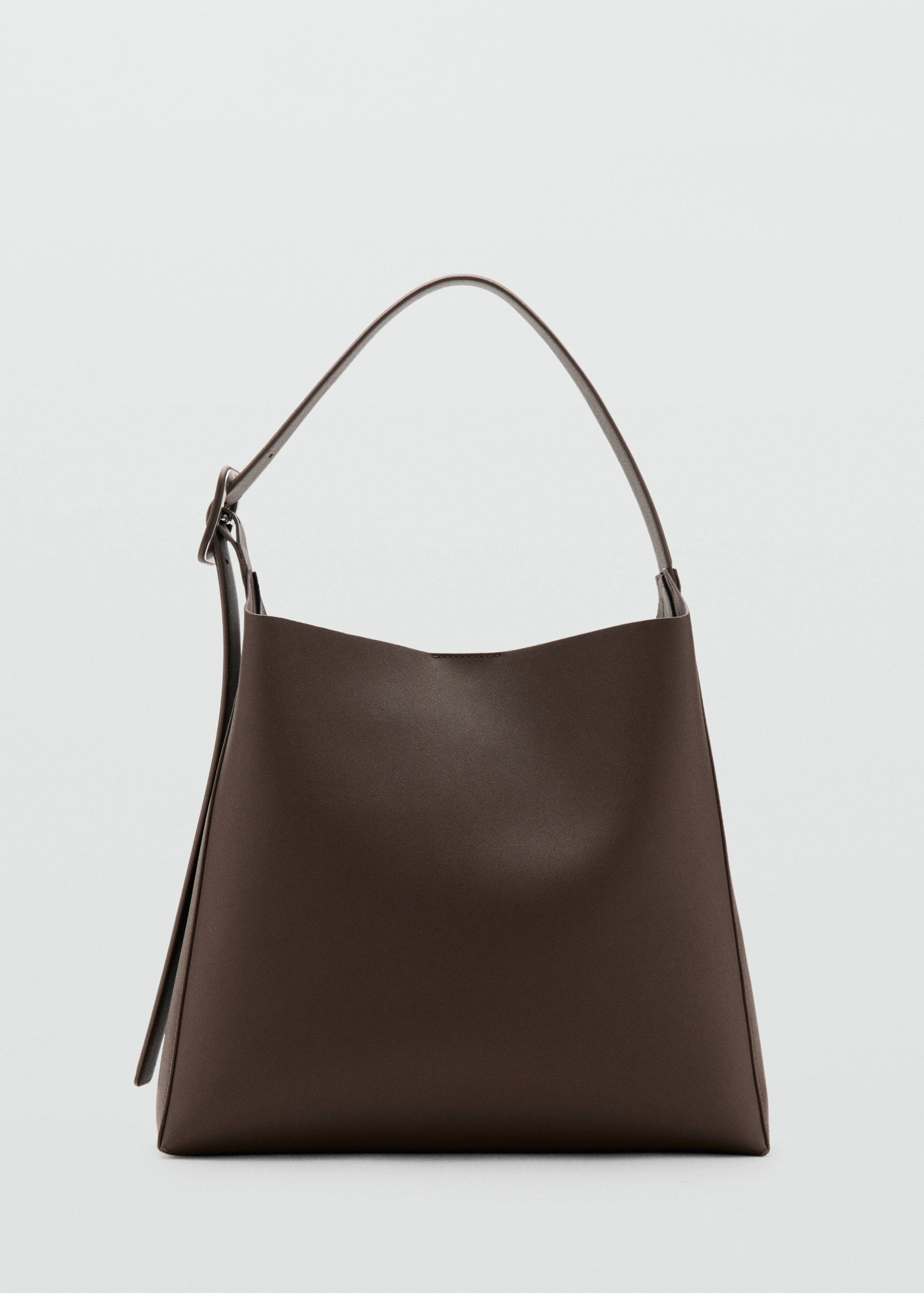 Shopper bag with buckle - Article without model