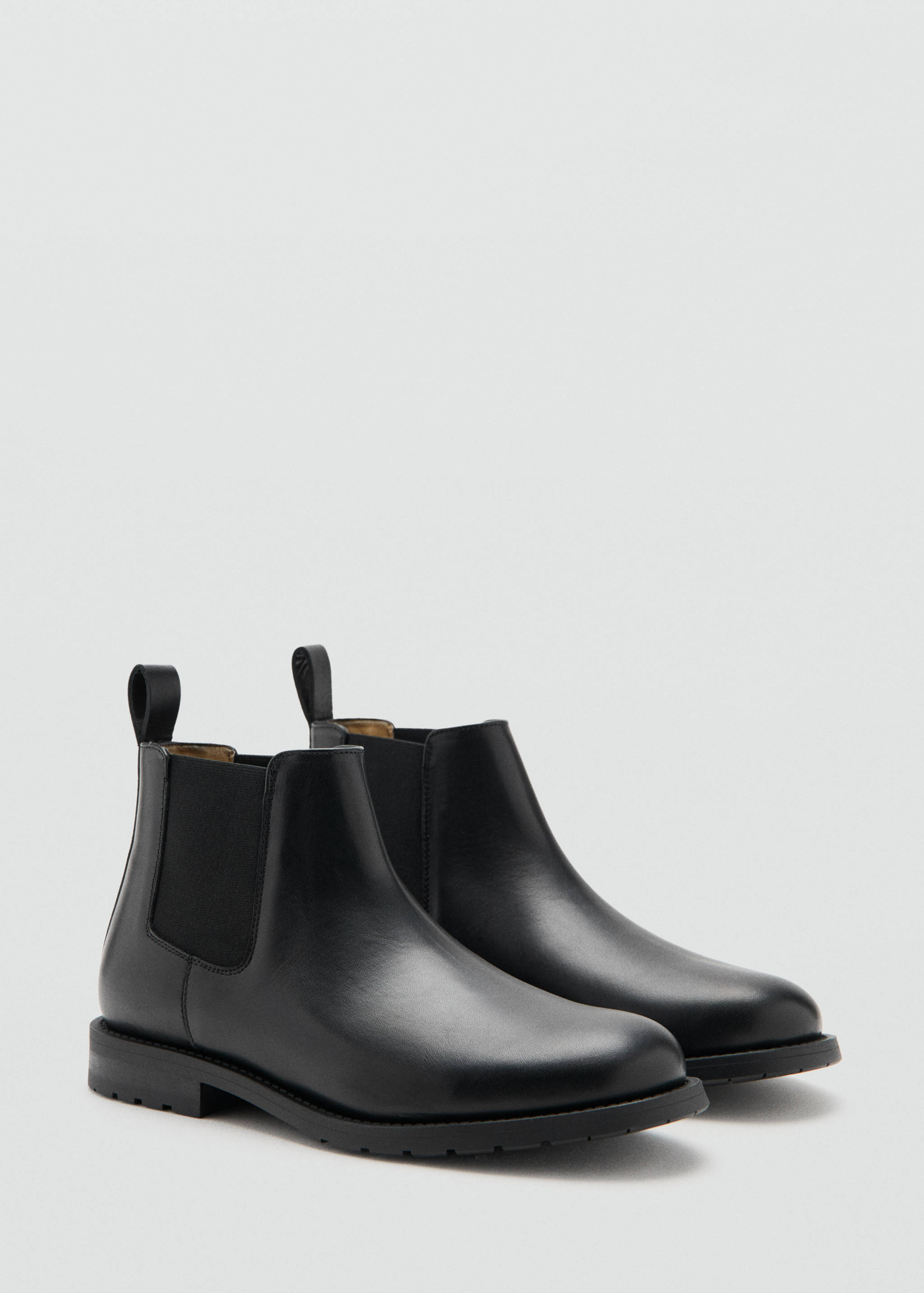Bottines chelsea cuir - Plan moyen