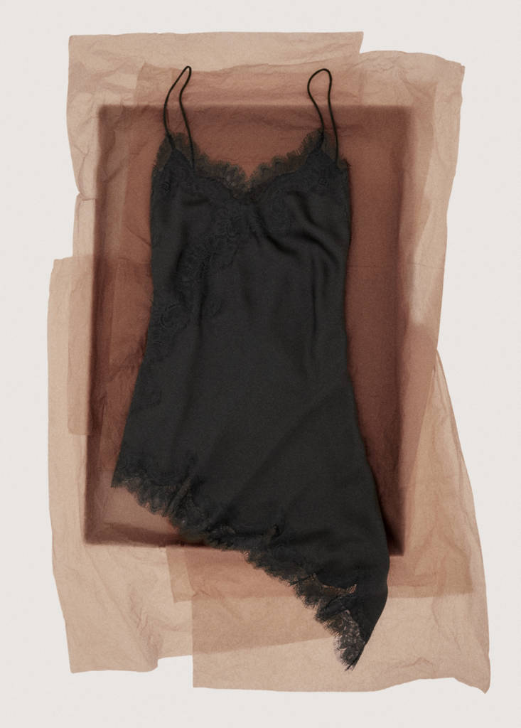 Lace top — Black