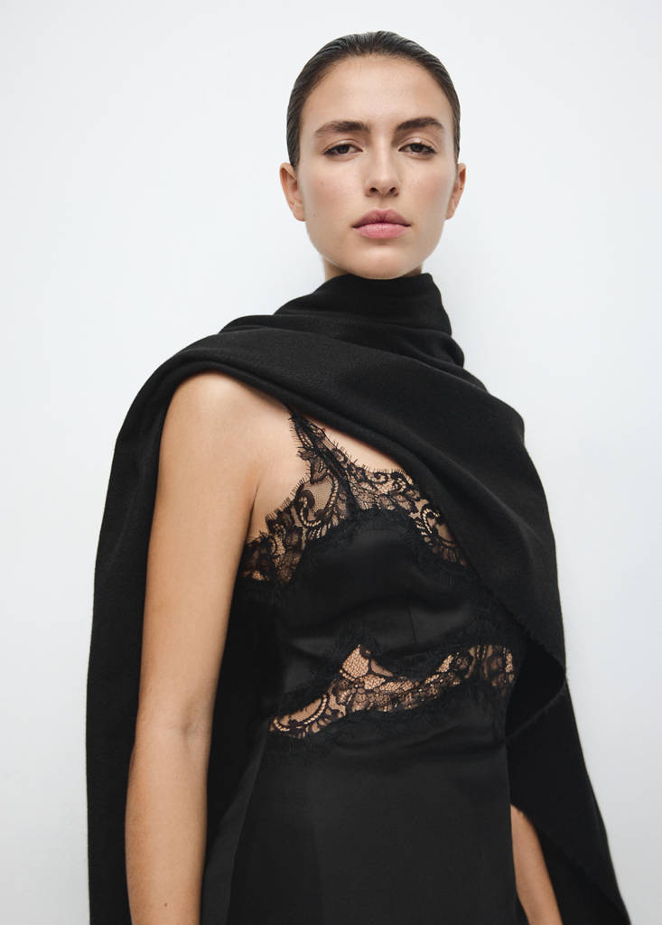 Lace top — Black
