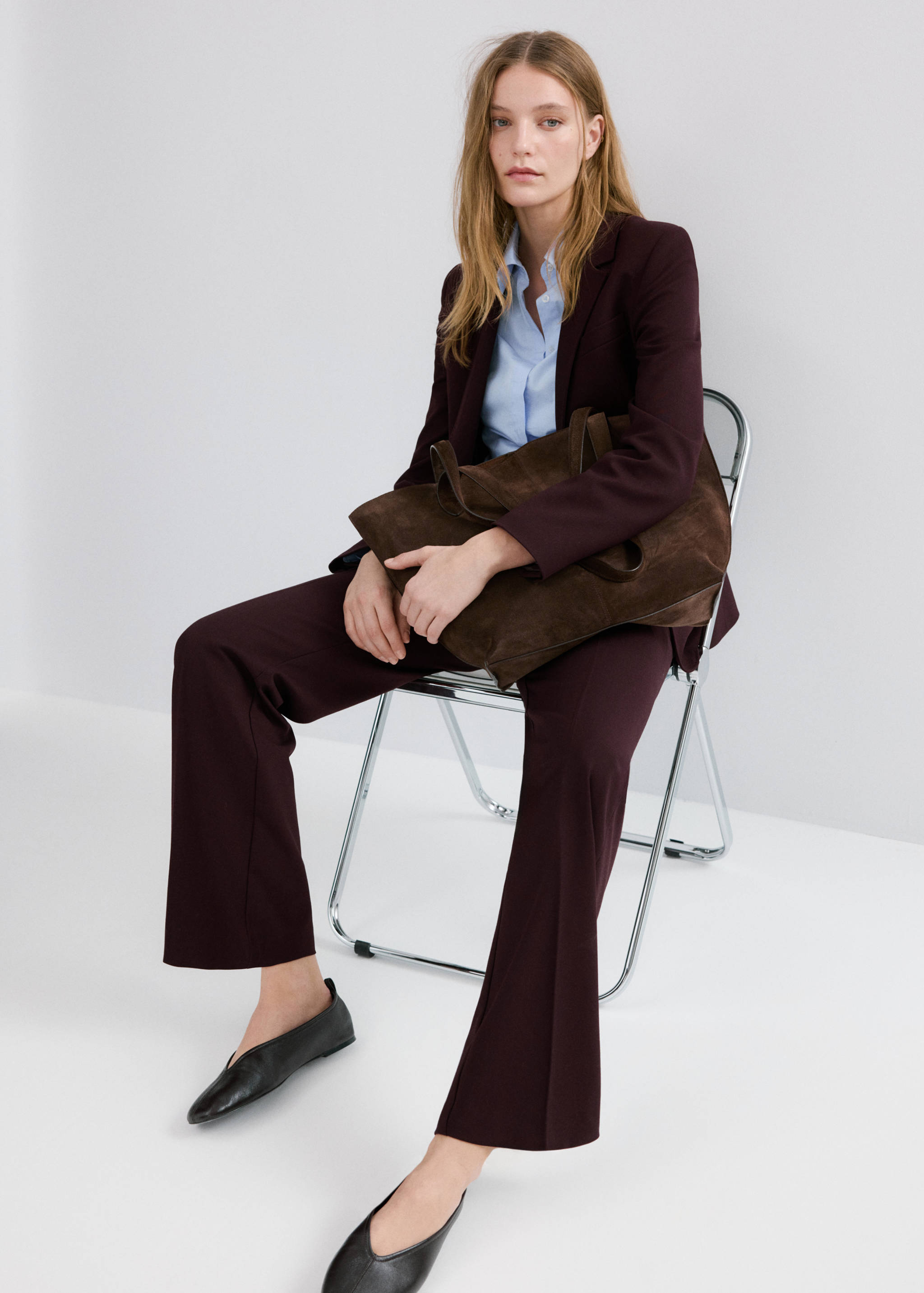 Pantalón traje recto - Detalle del artículo 2