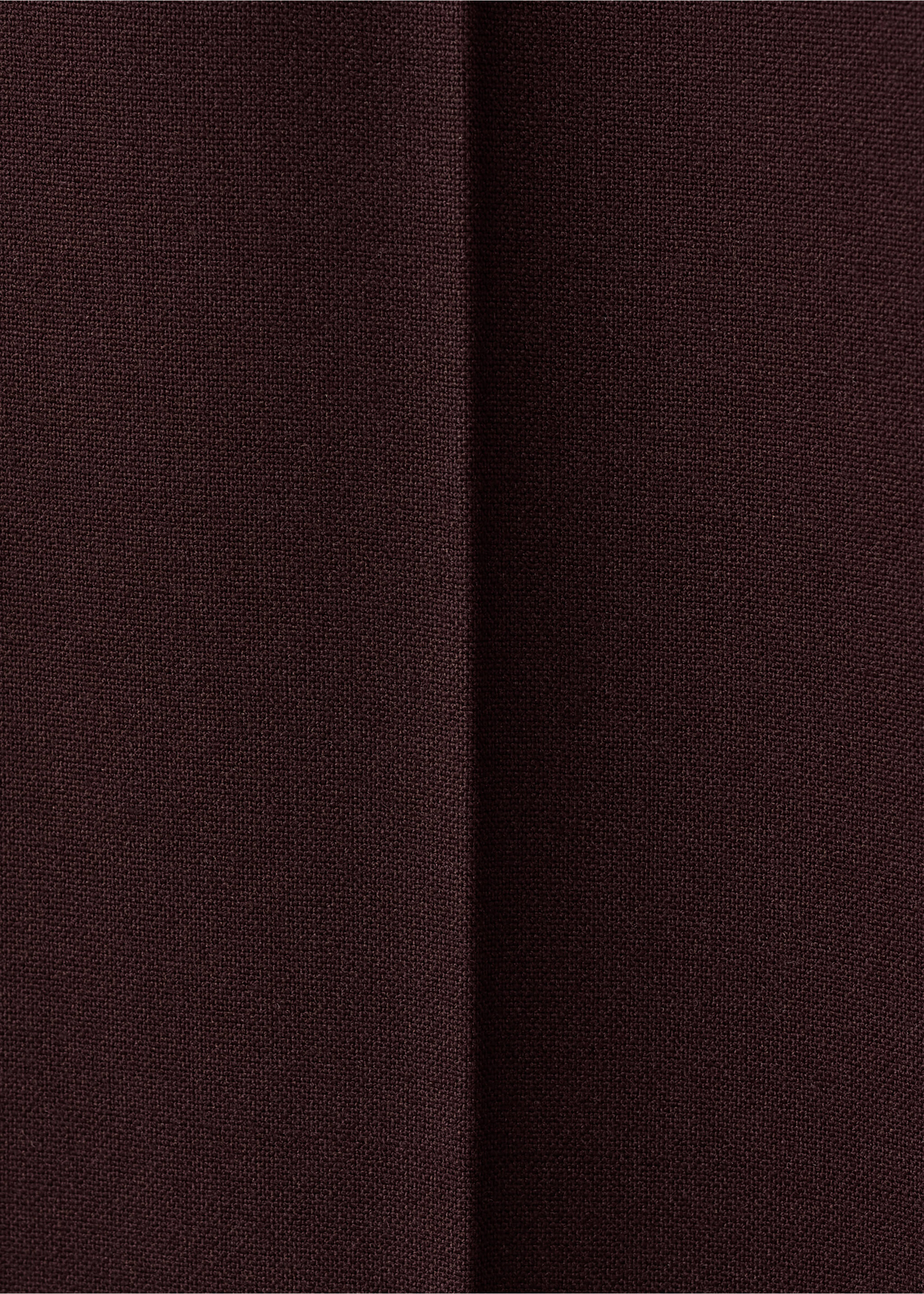 Pantalón traje recto - Detalle del artículo 8, Granate. Ref: 27081328-00.