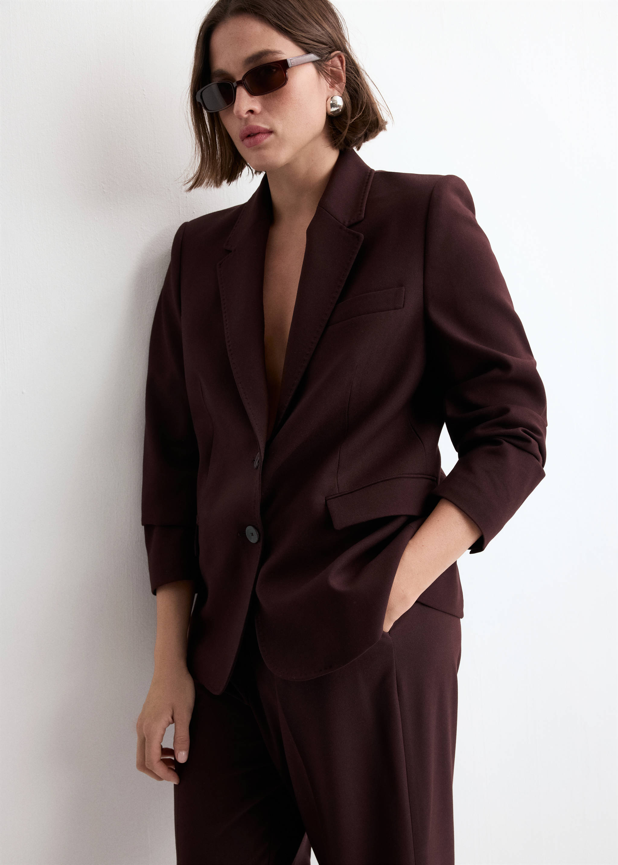 Pantalón traje recto - Detalle del artículo 5