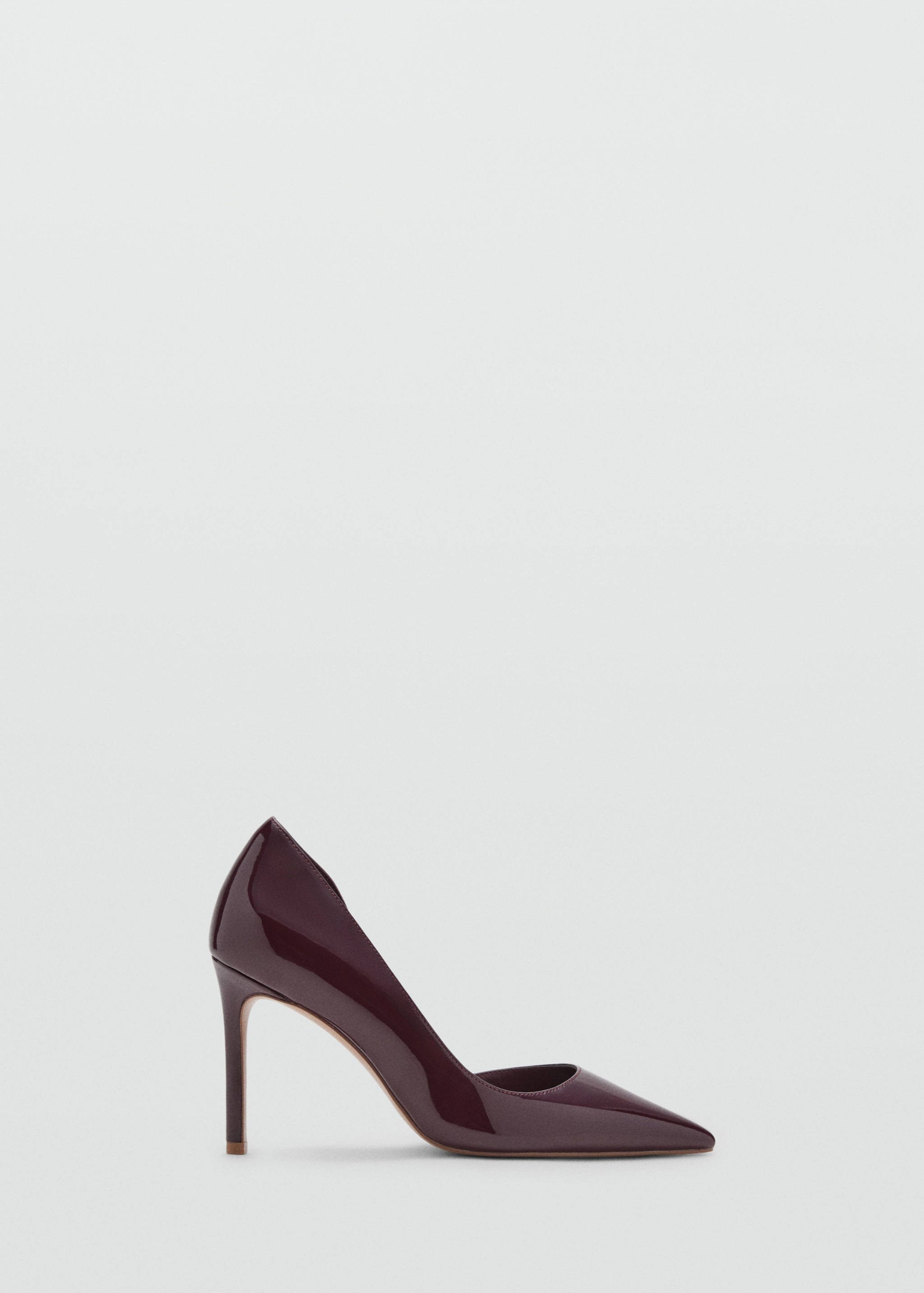 Chaussures vernies talon asymétrique - Article sans modèle