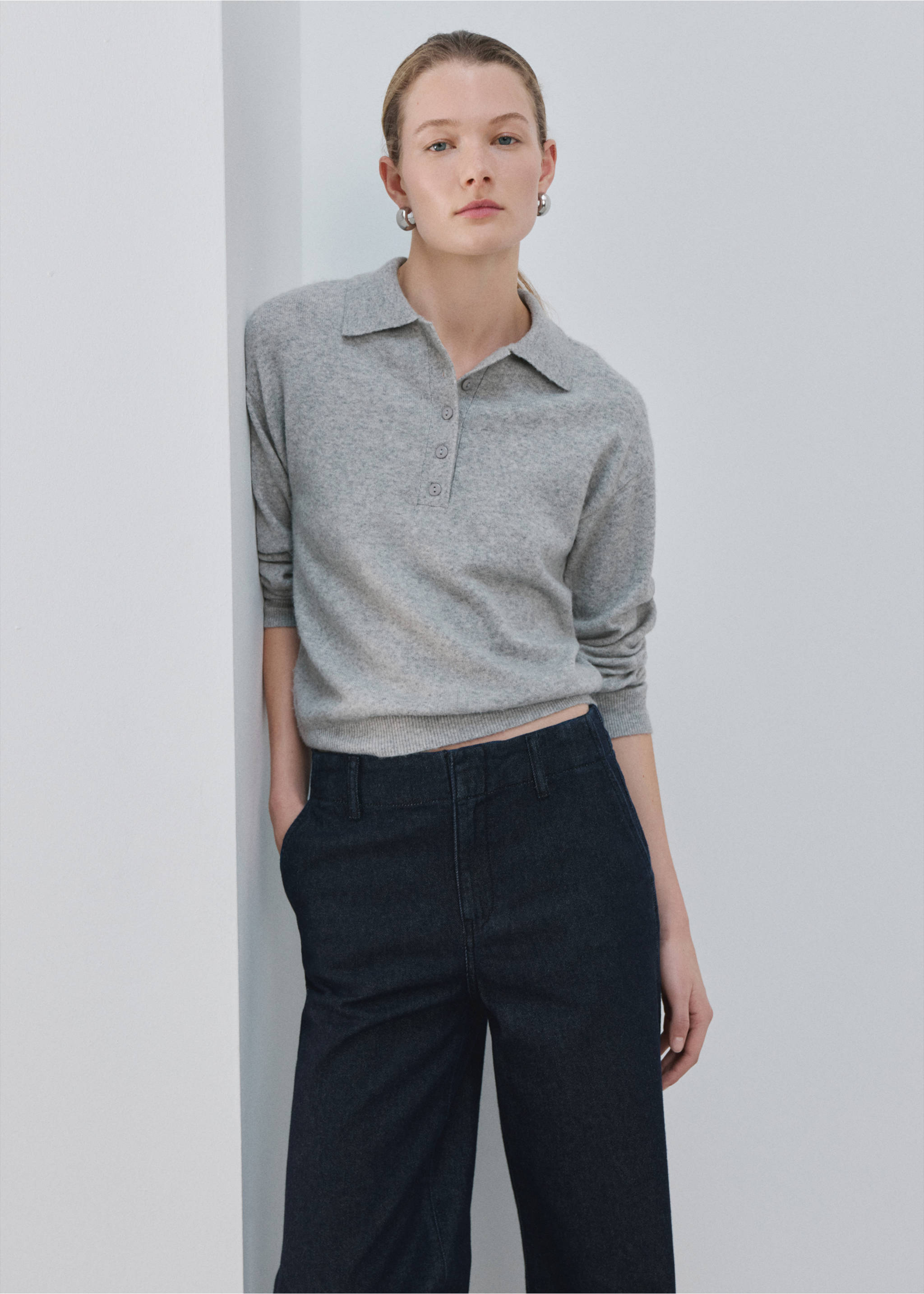 Jean large taille normale - Détail de l'article 1, Bleu. Ref: 27081344-00.