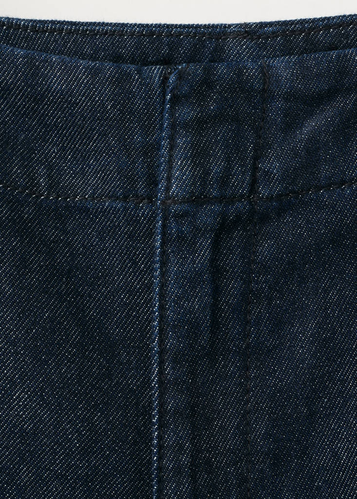 Wide leg mid-rise jeans — Open Blue