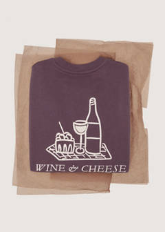 Printed cotton sweatshirt — Purple 5