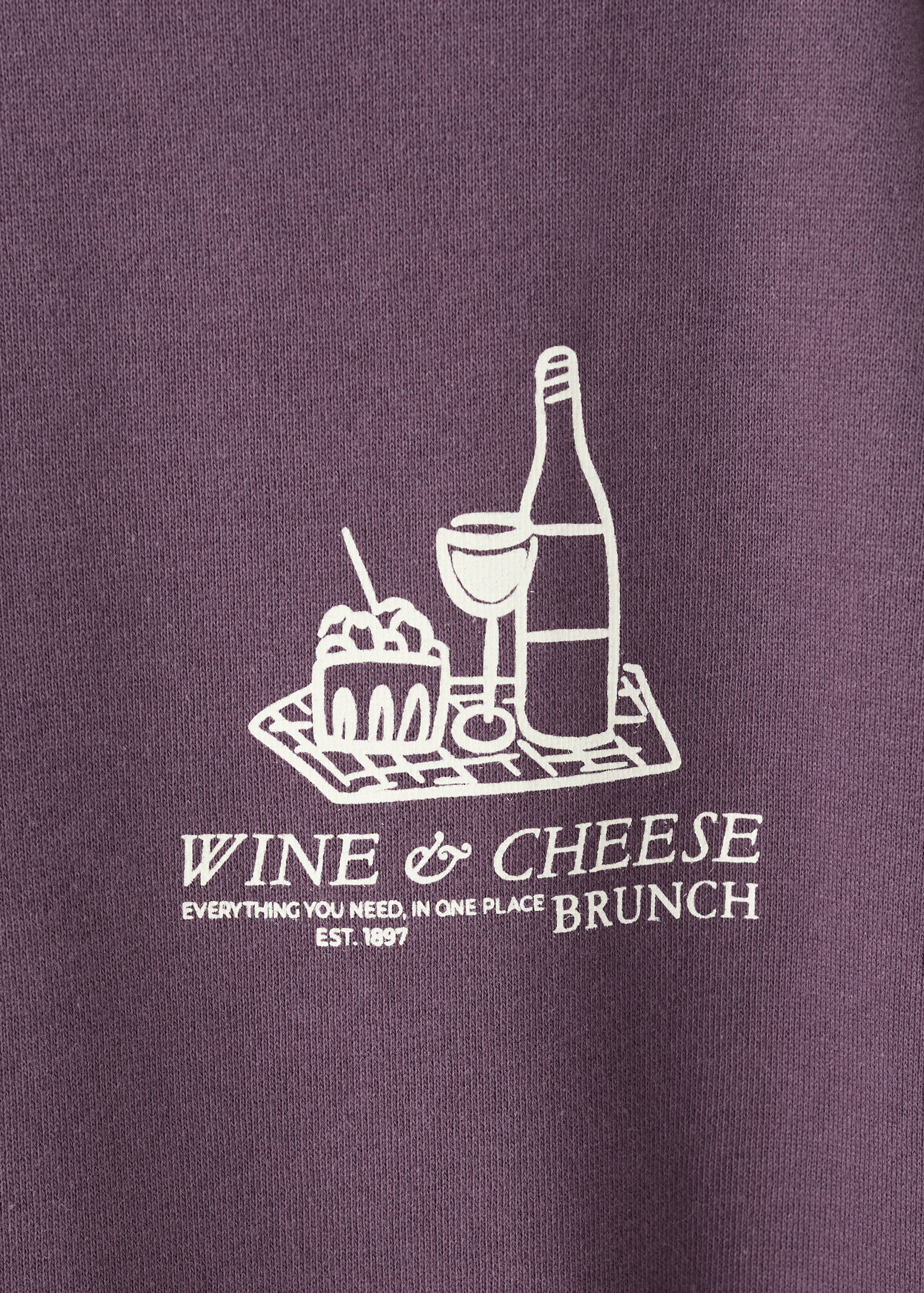 Printed cotton sweatshirt - Details of the article 8