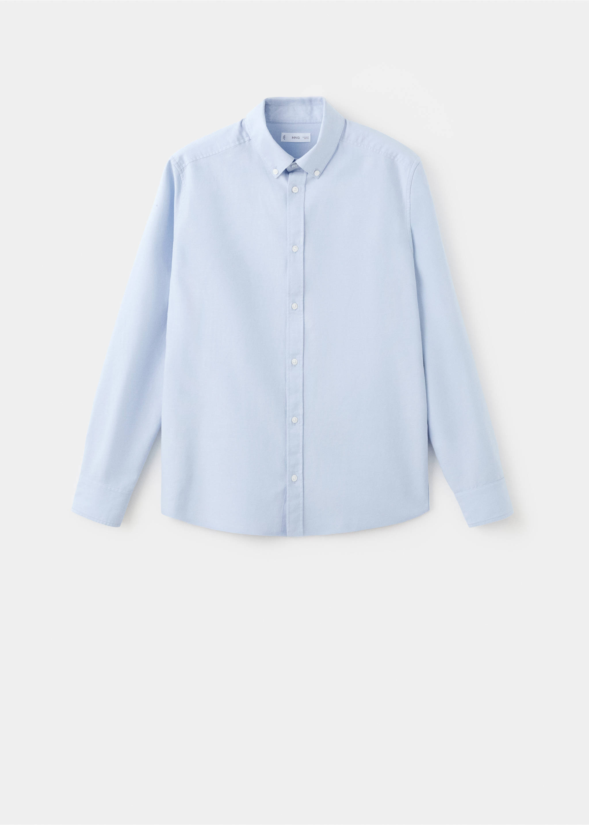100% cotton dress shirt - Article without model, Sky Blue. Ref: 27081510-00.