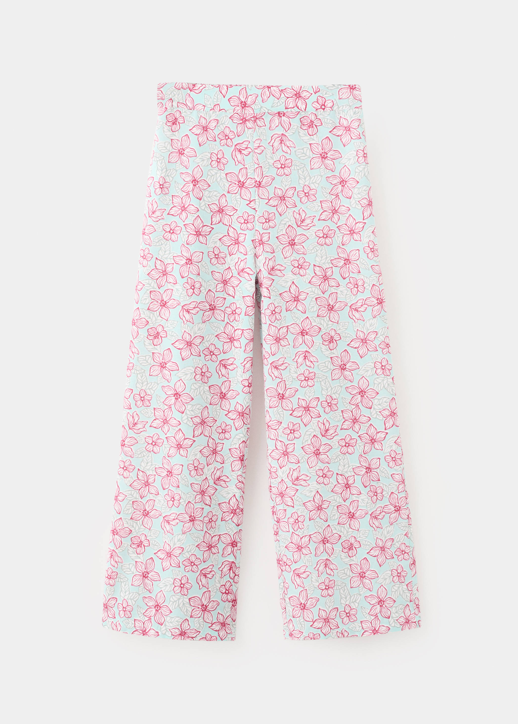 Flower print trousers - Article without model