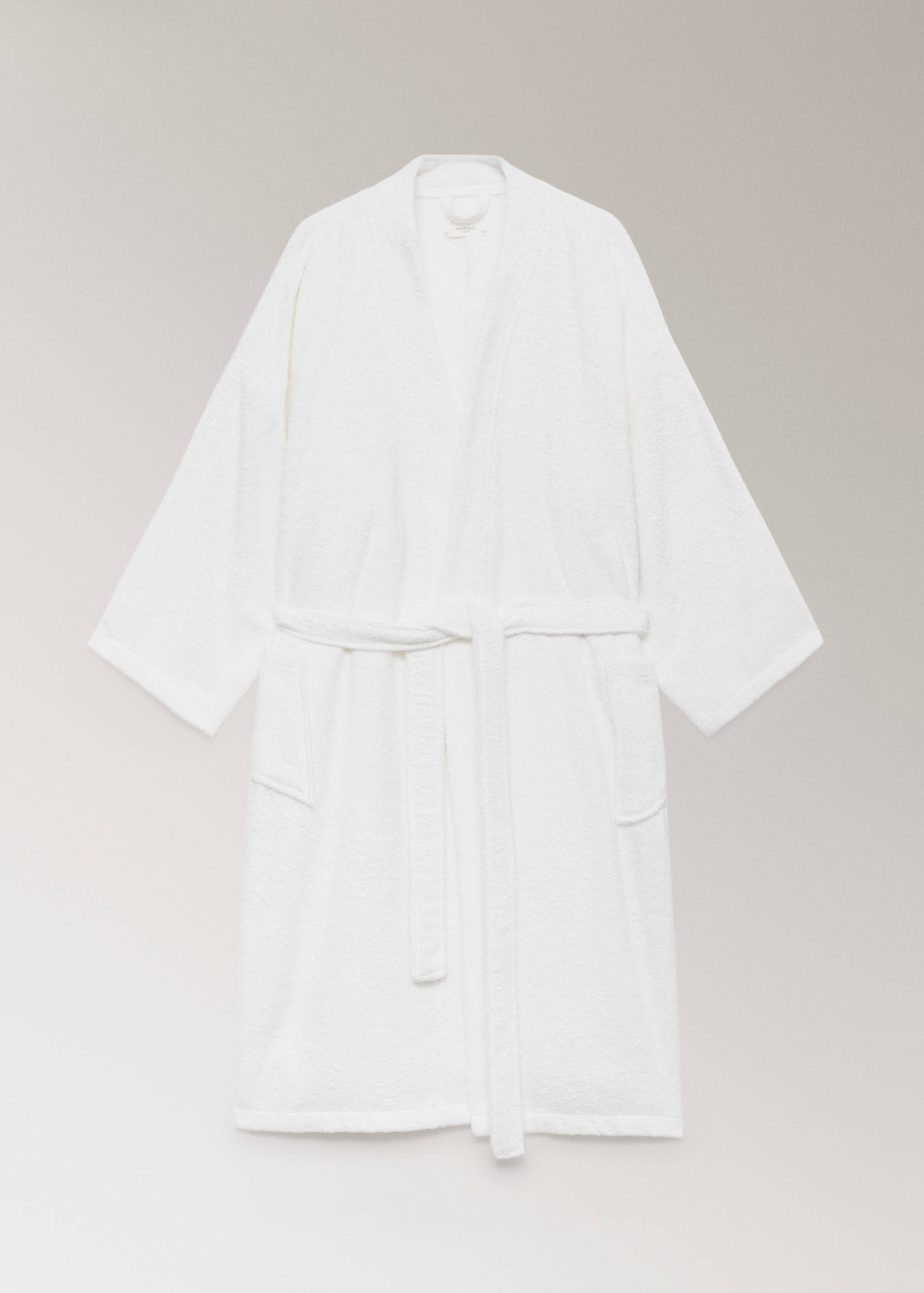 Terry cotton bathrobe - Article without model