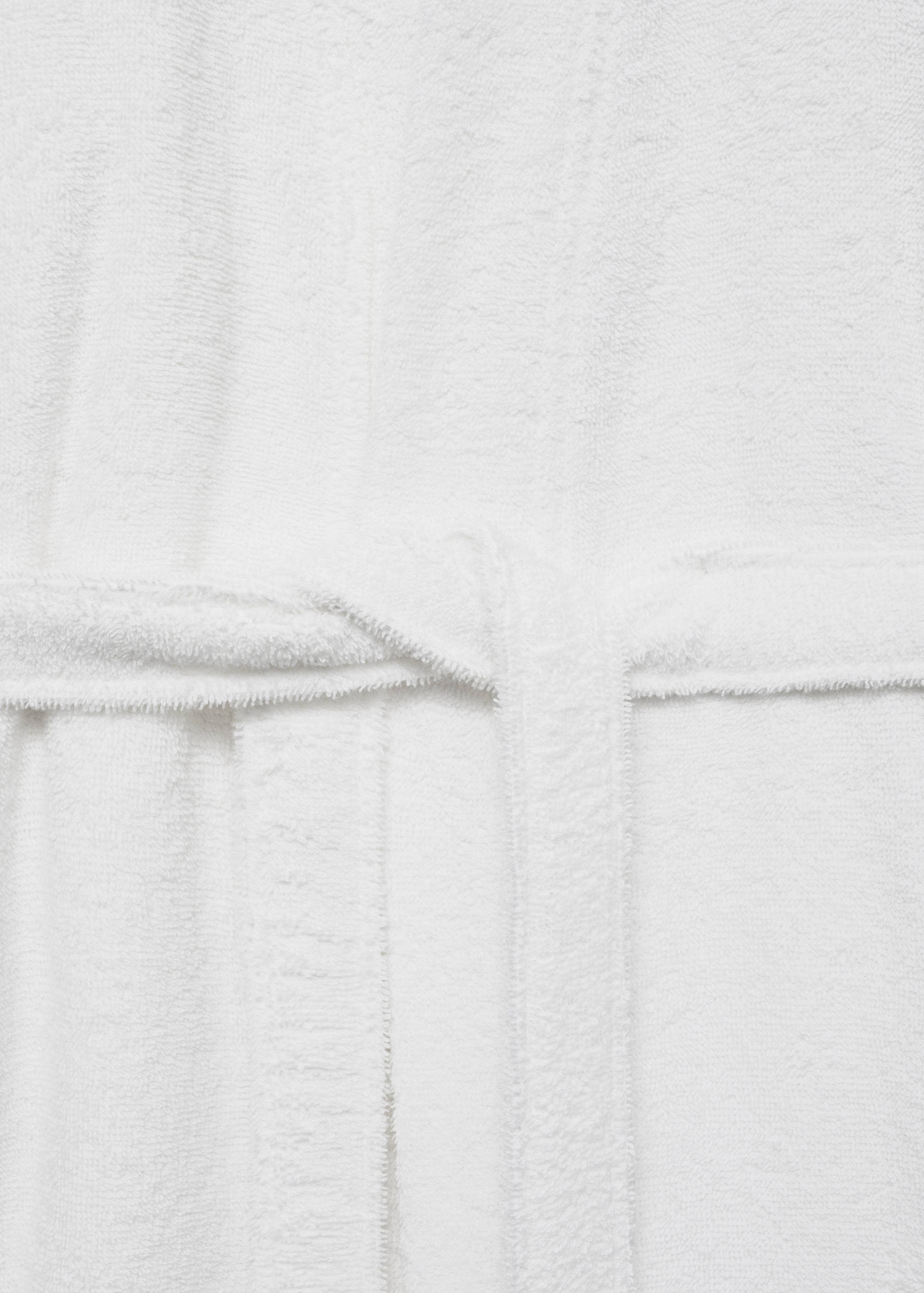 Terry cotton bathrobe - Details of the article 2