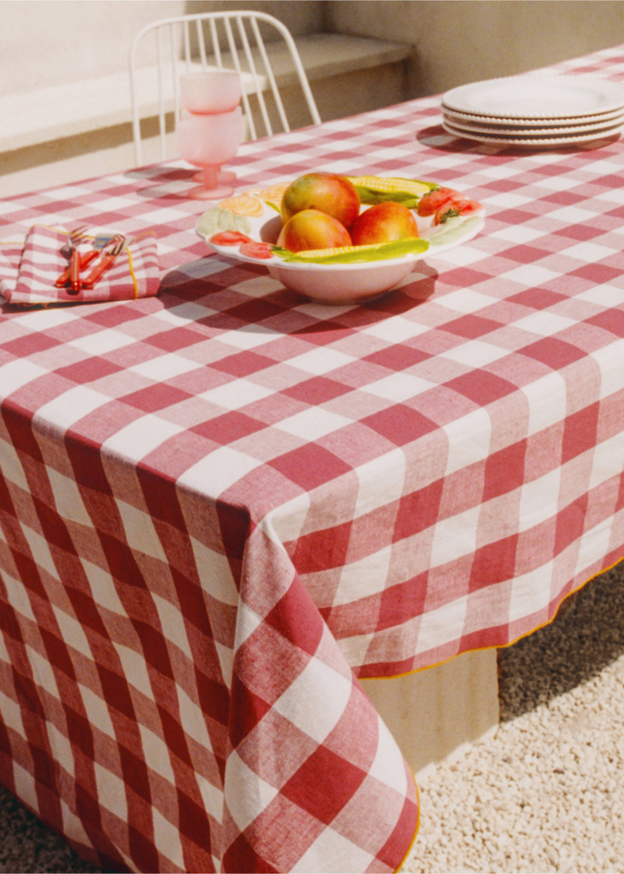 Fruit earthenware bowl - Details of the article 5, White. Ref: 27081532-00.