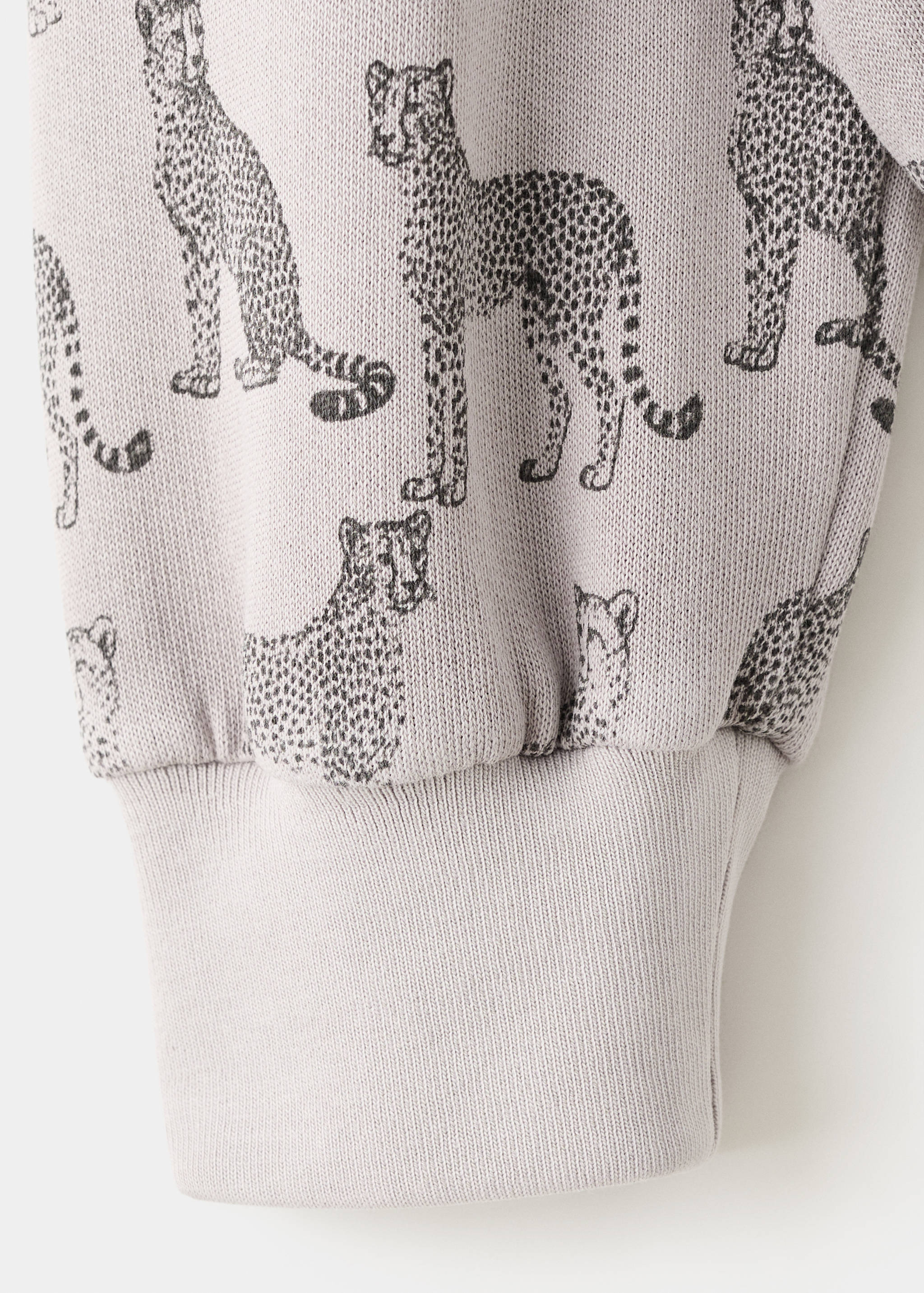 Printed cotton sweatshirt - Details of the article 8