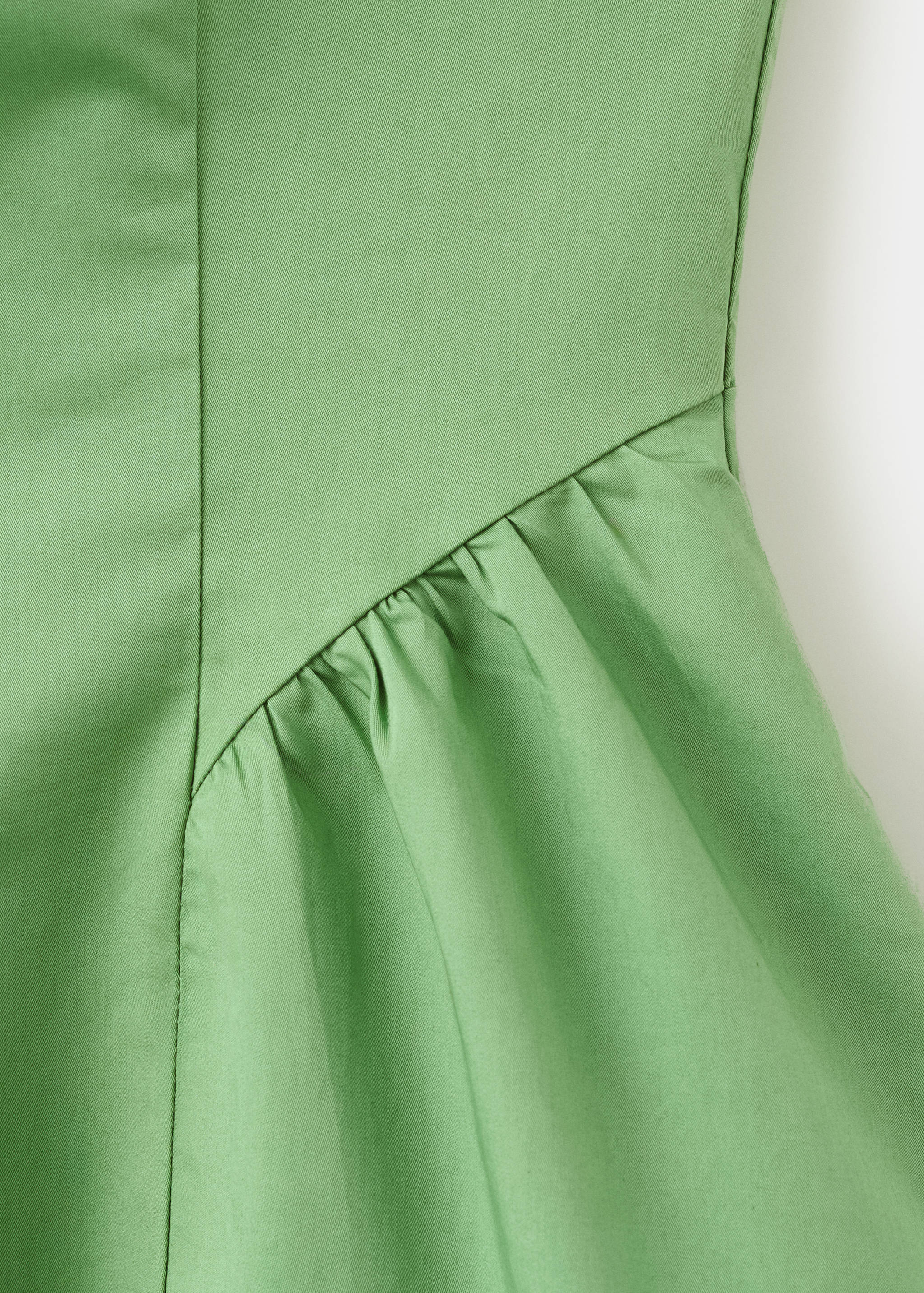 Flared cotton dress - Details of the article 0