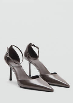 Patent heeled shoes — Dark Heather Grey 2