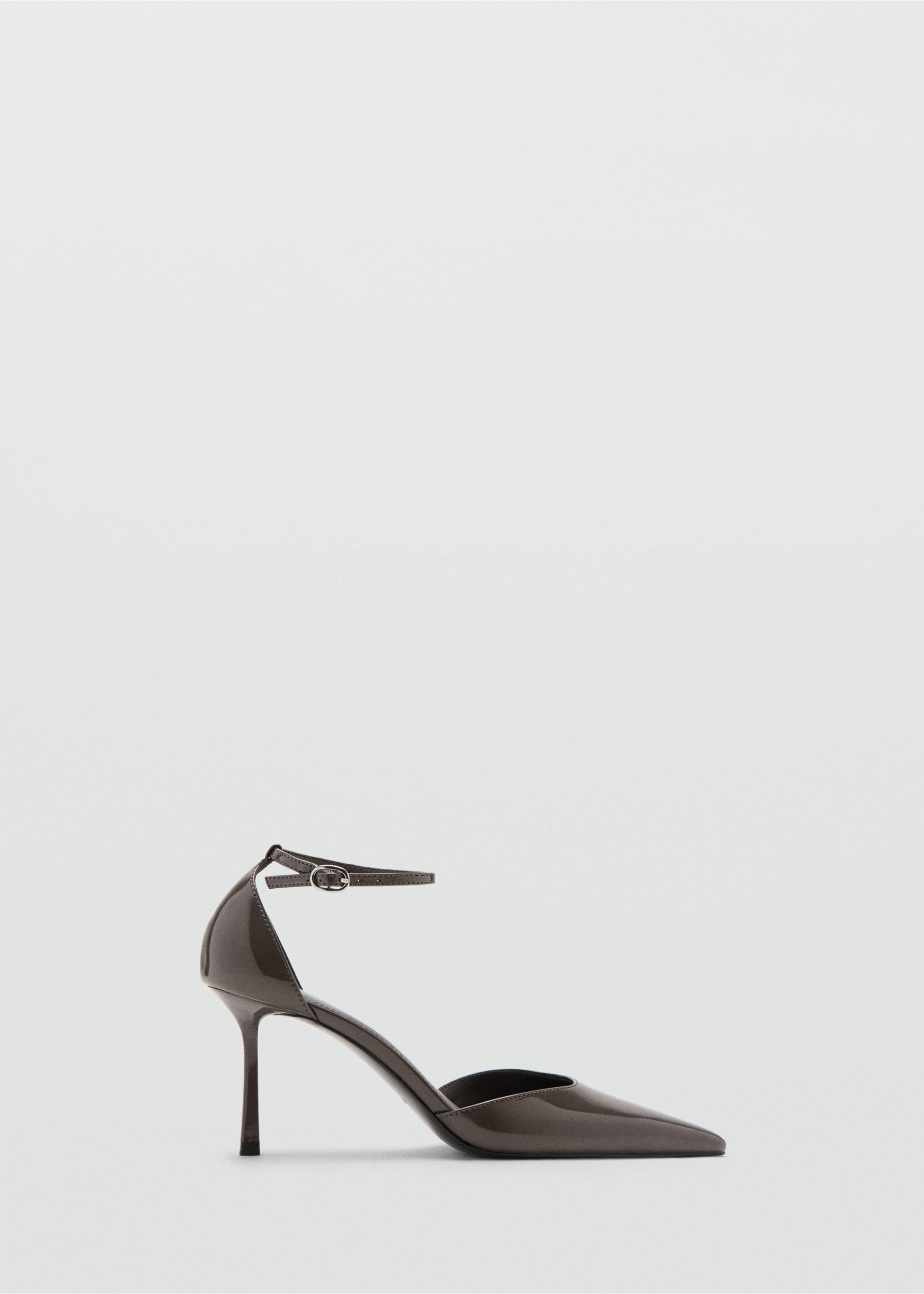 Patent heeled shoes - Article without model, Dark Heather Grey. Ref: 27082546-00.