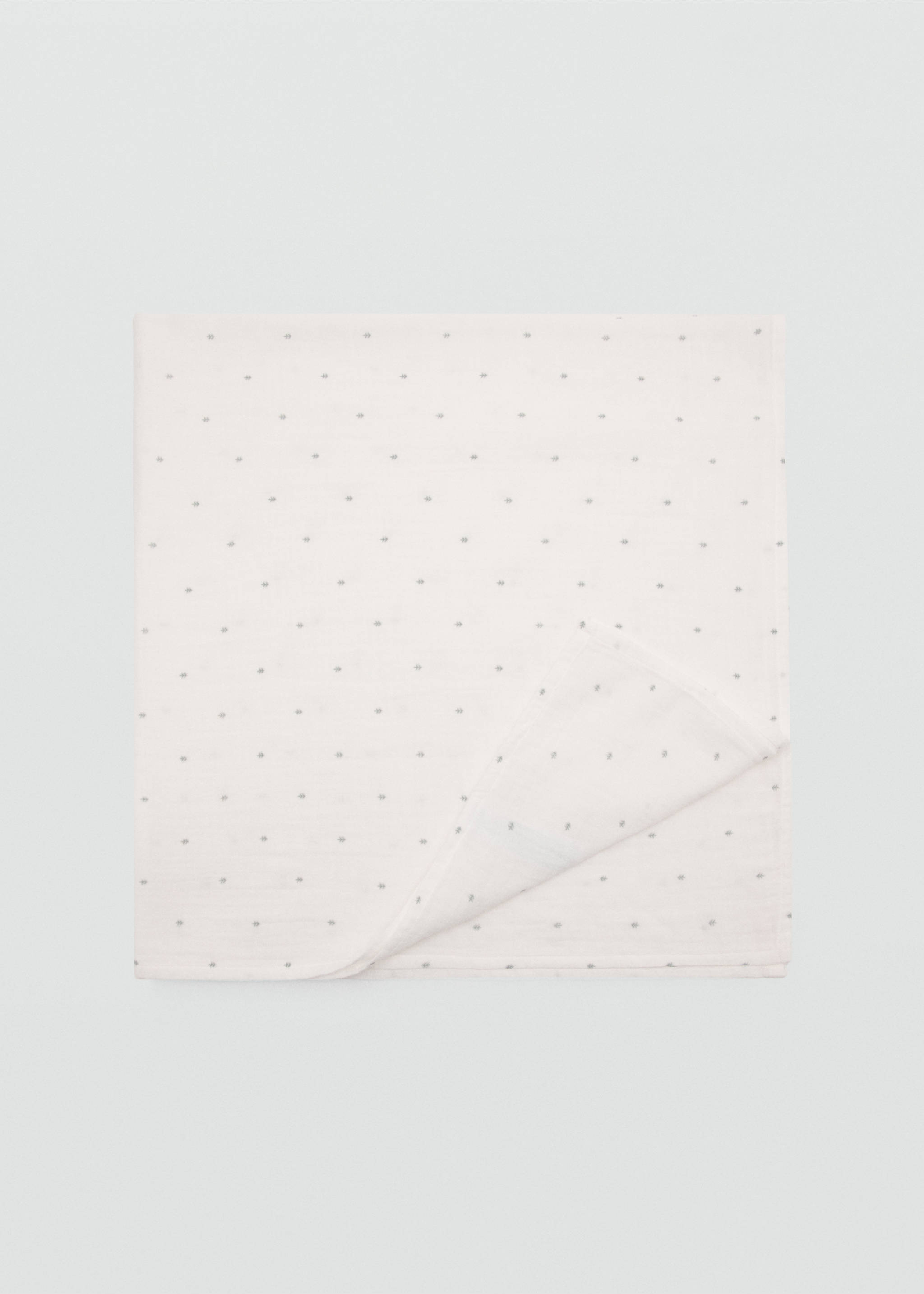 Arrullo algodón estampado - Artículo sin modelo, Blanco roto. Ref: 27082552-00.