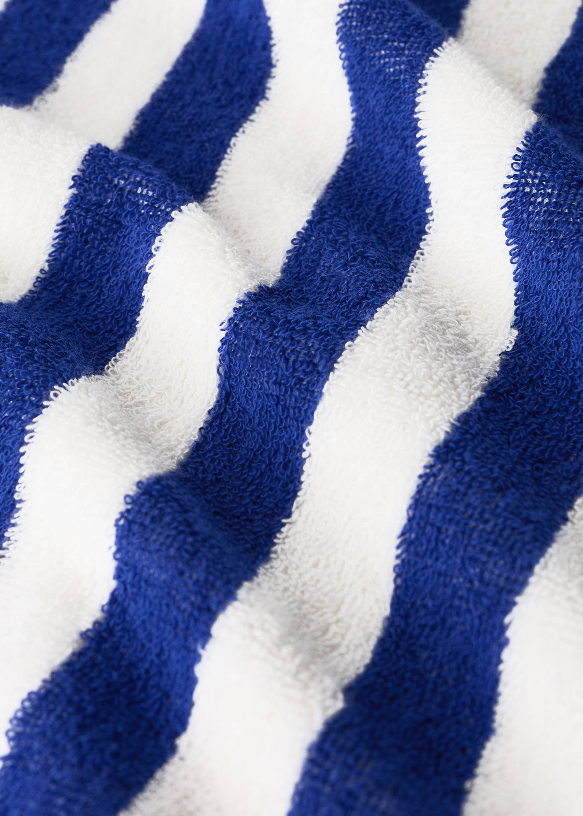 Striped cotton beach towel - Details of the article 1