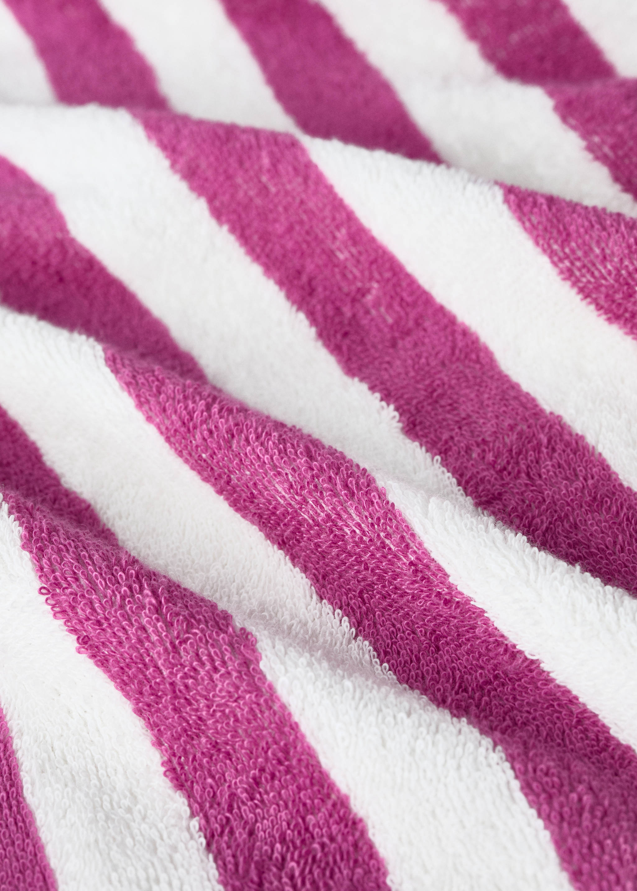 Strandtuch aus Baumwolle mit Streifen - Detail des Artikels 1