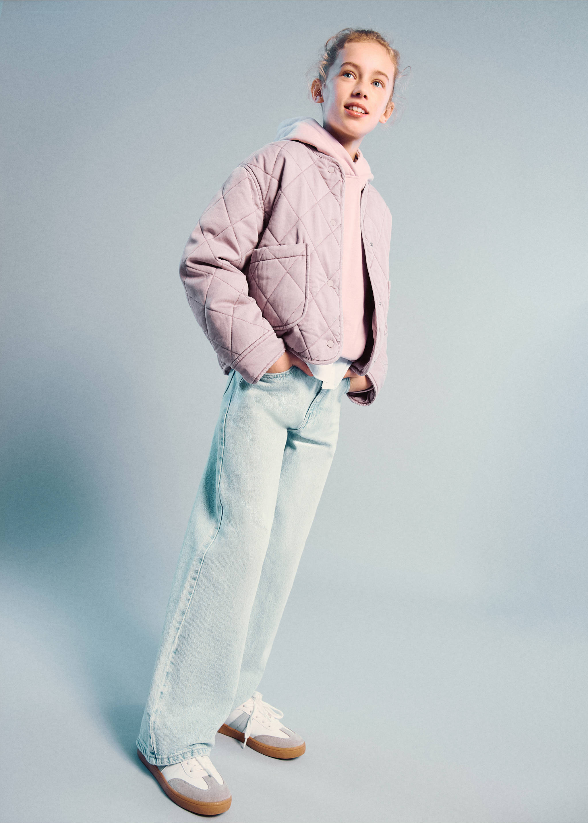 莱赛尔纤维加棉夹克 - null, 粉色. Ref: 27082888-00.