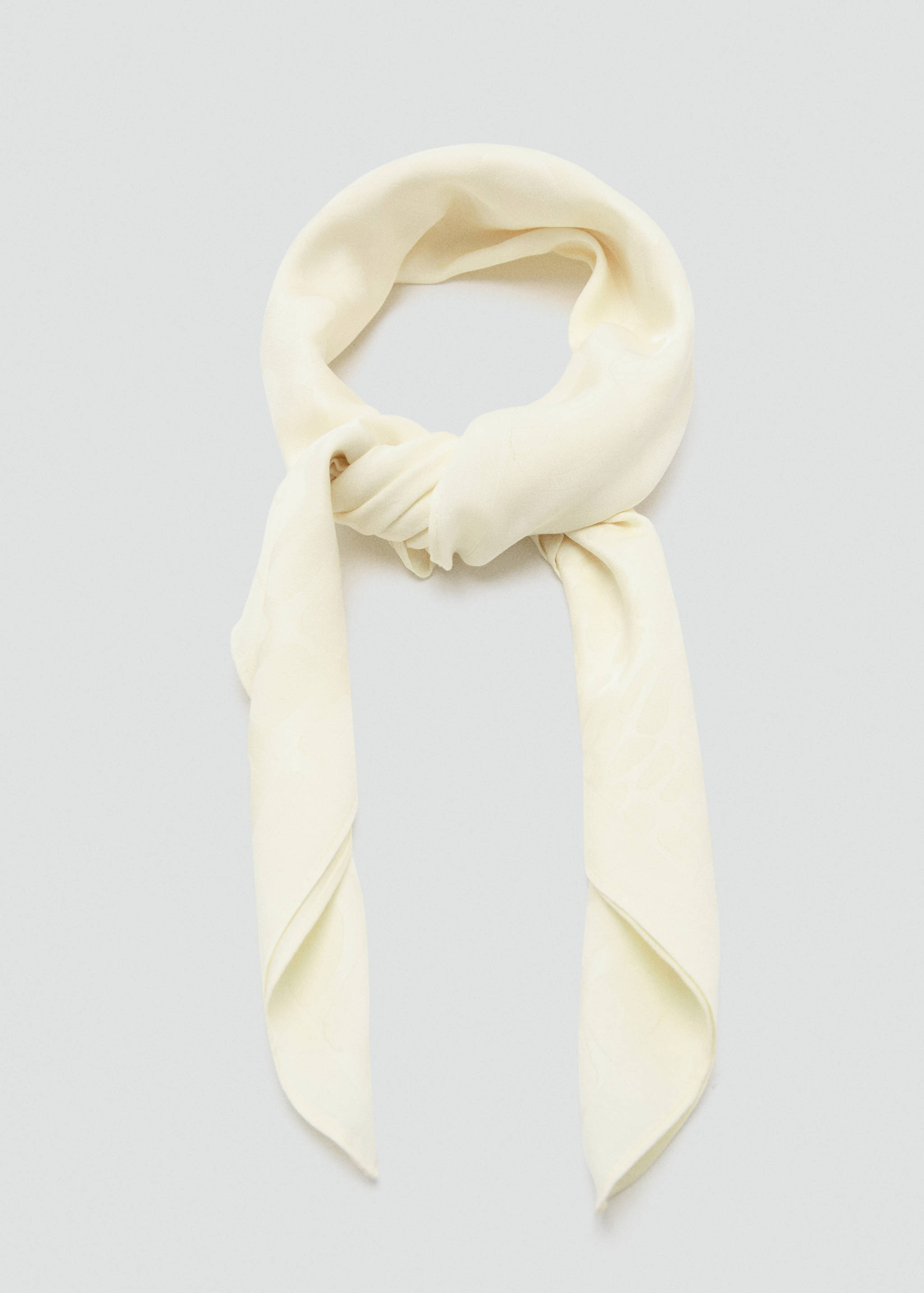 Jacquard scarf - Details of the article 1