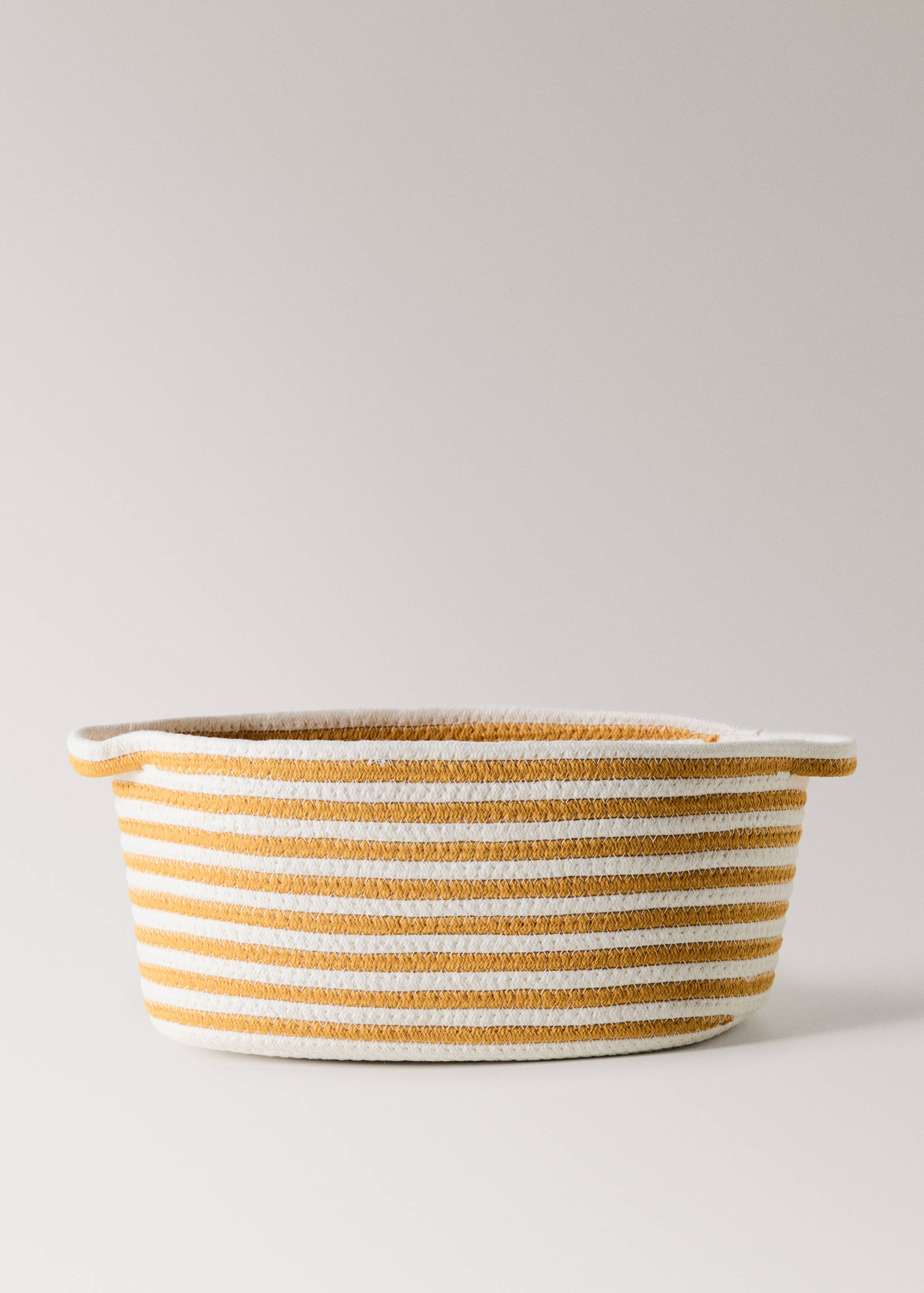 Medium cotton basket with handles - Article without model