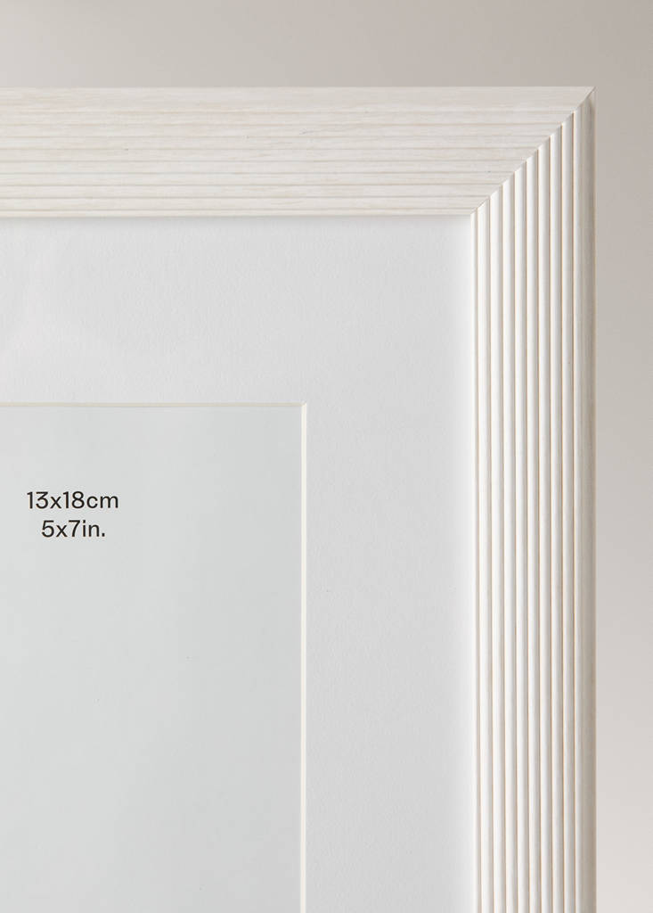Medium embossed profile photo frame — Aqua Green